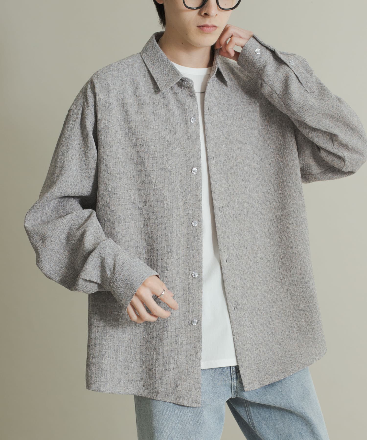 身長：173cm サイズ：L