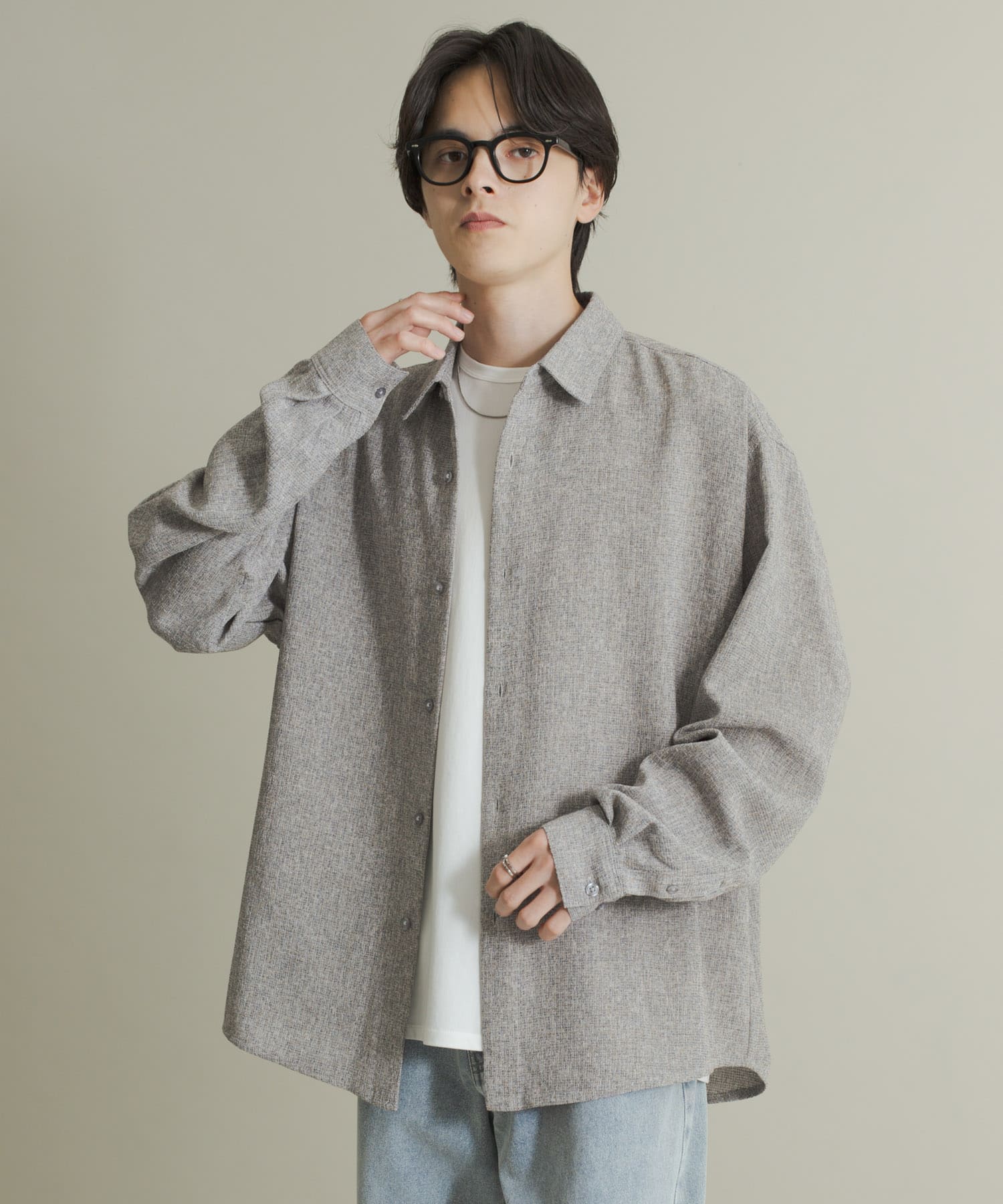 身長：173cm サイズ：L