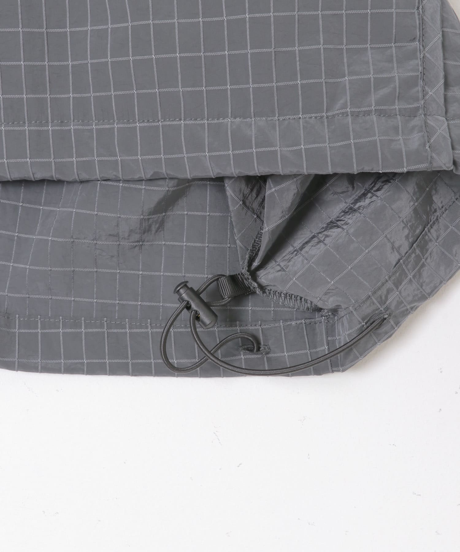 リップストップナイロンプルオーバー GRAY M