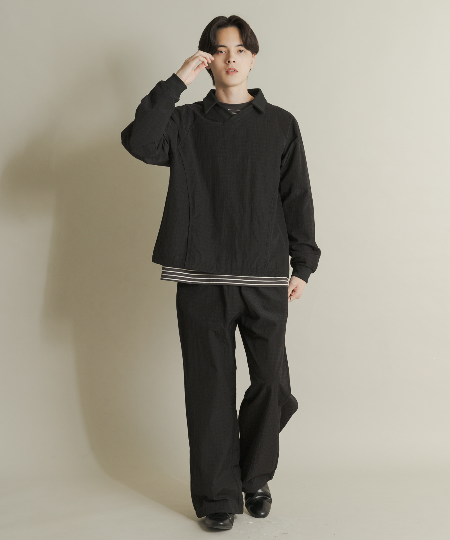 身長：173cm サイズ：L