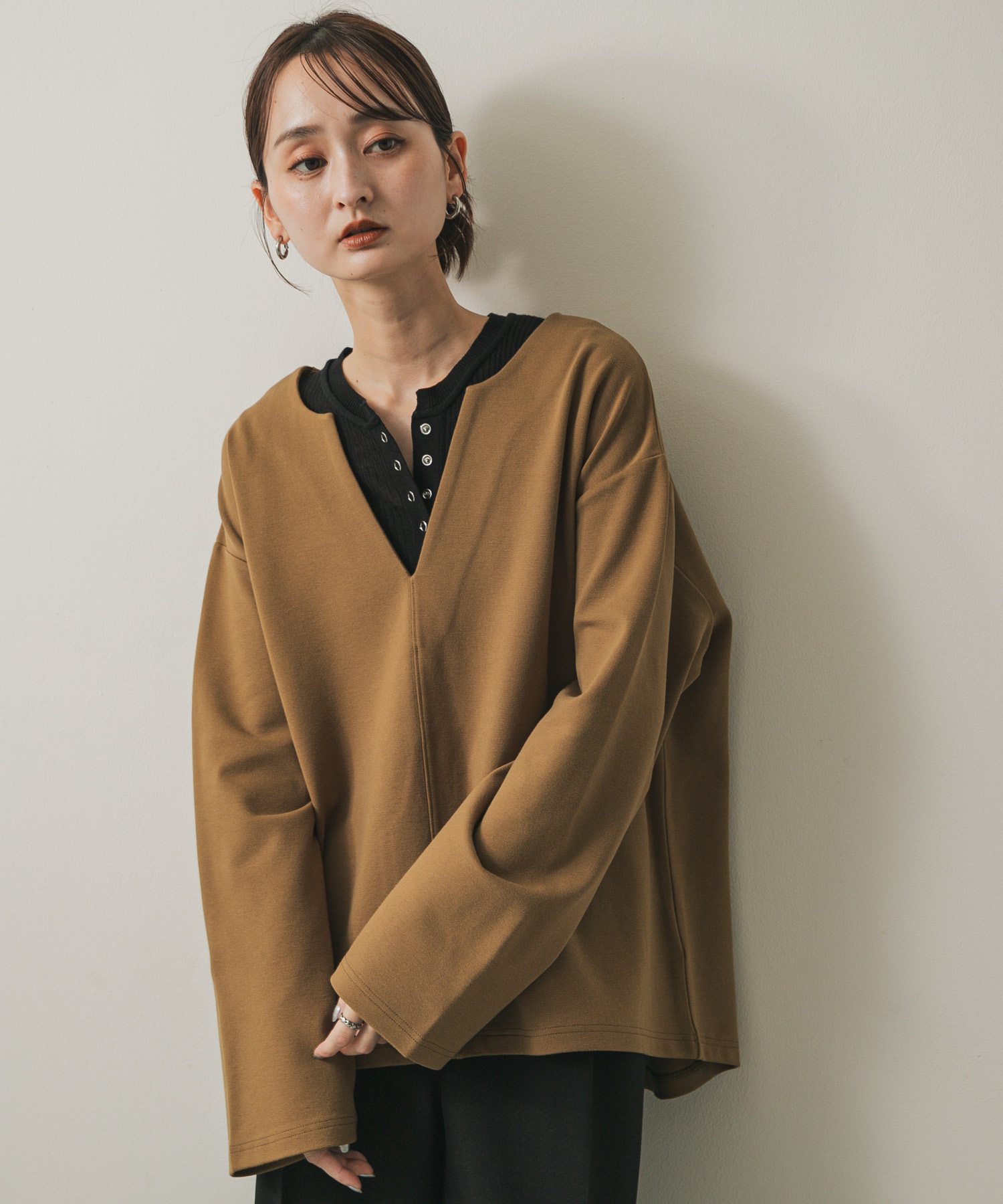 身長：169cm サイズ：one