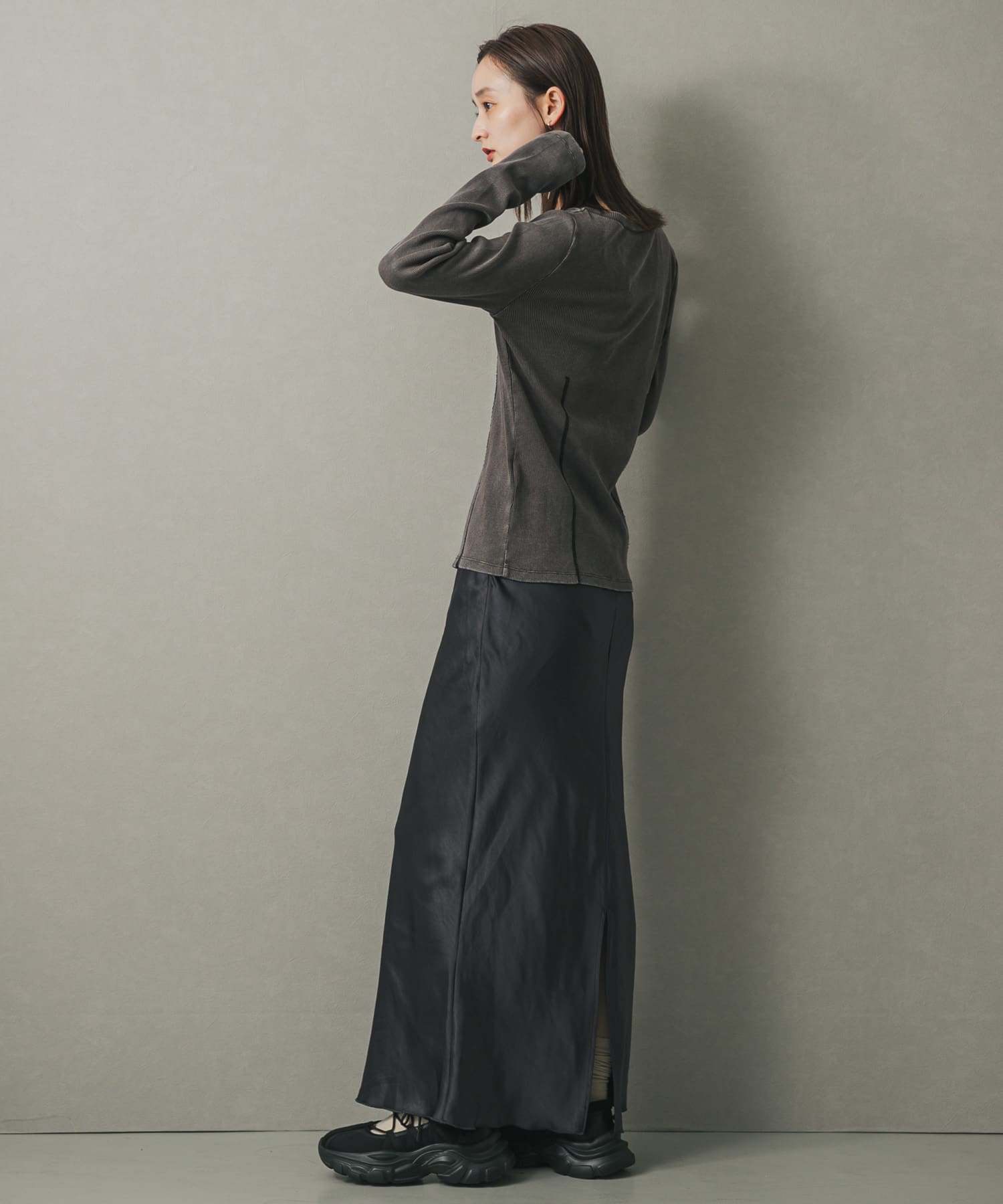 身長：169cm サイズ：one