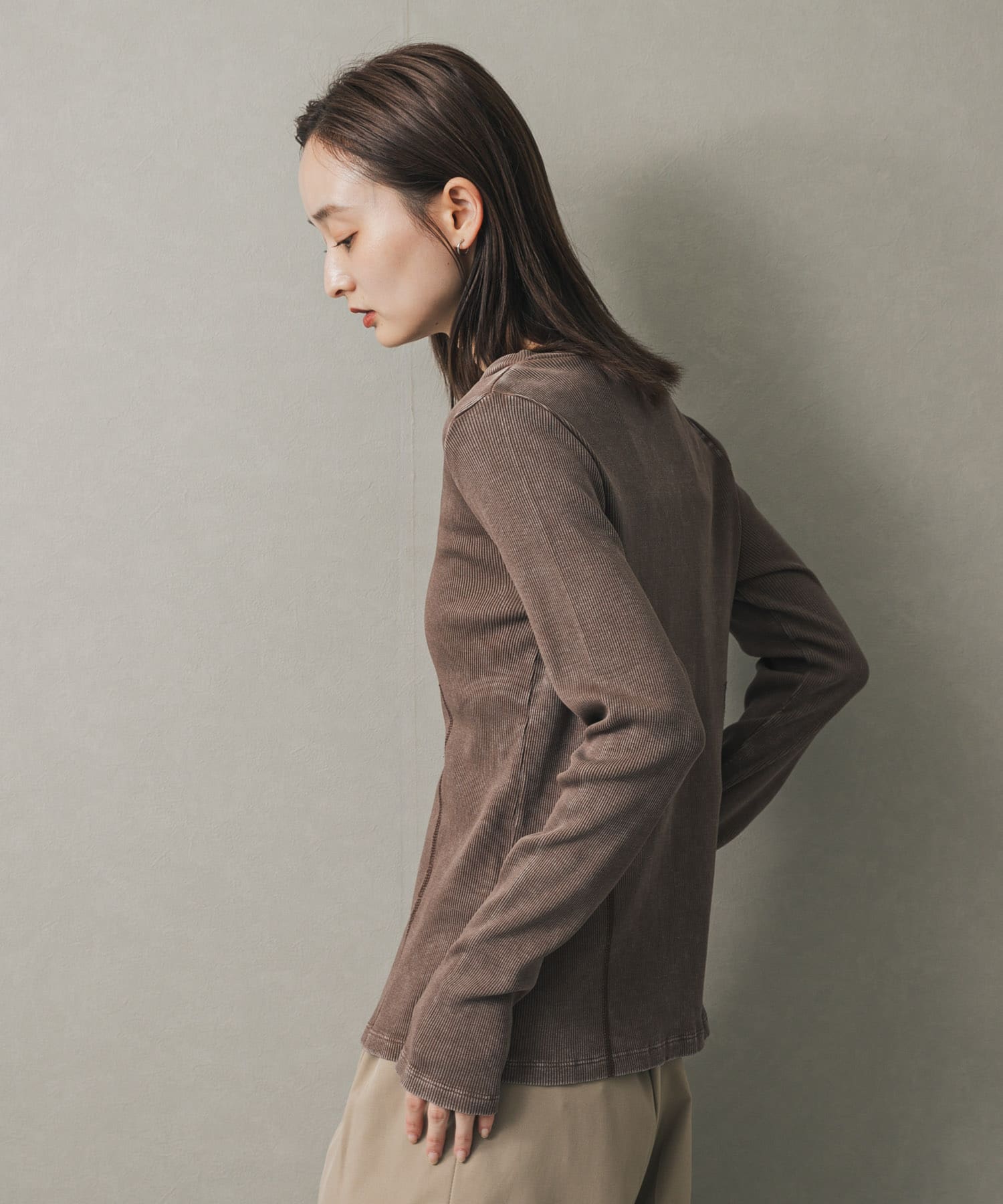 身長：169cm サイズ：one