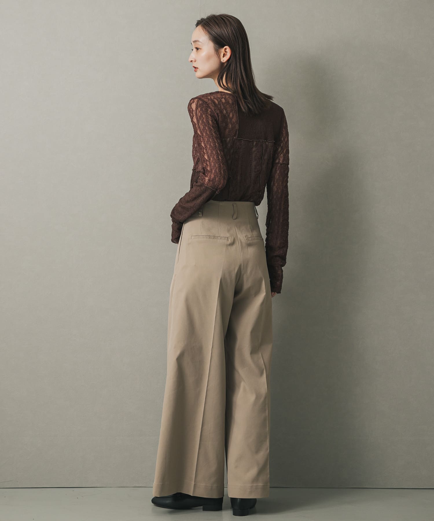 身長：169cm サイズ：one