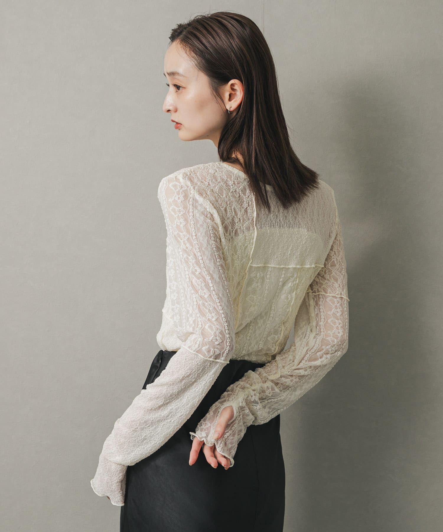 身長：169cm サイズ：one