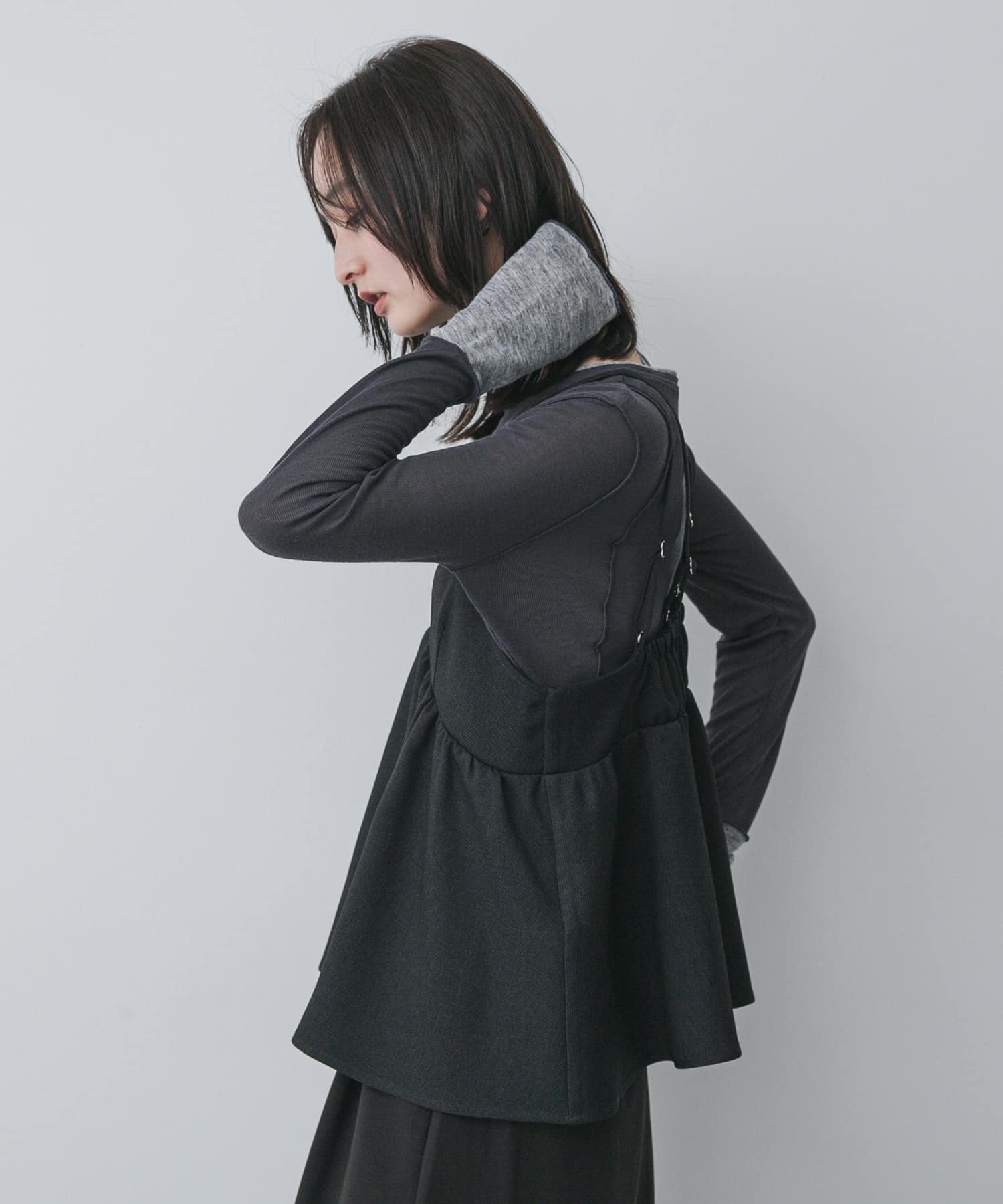 身長：169cm サイズ：one