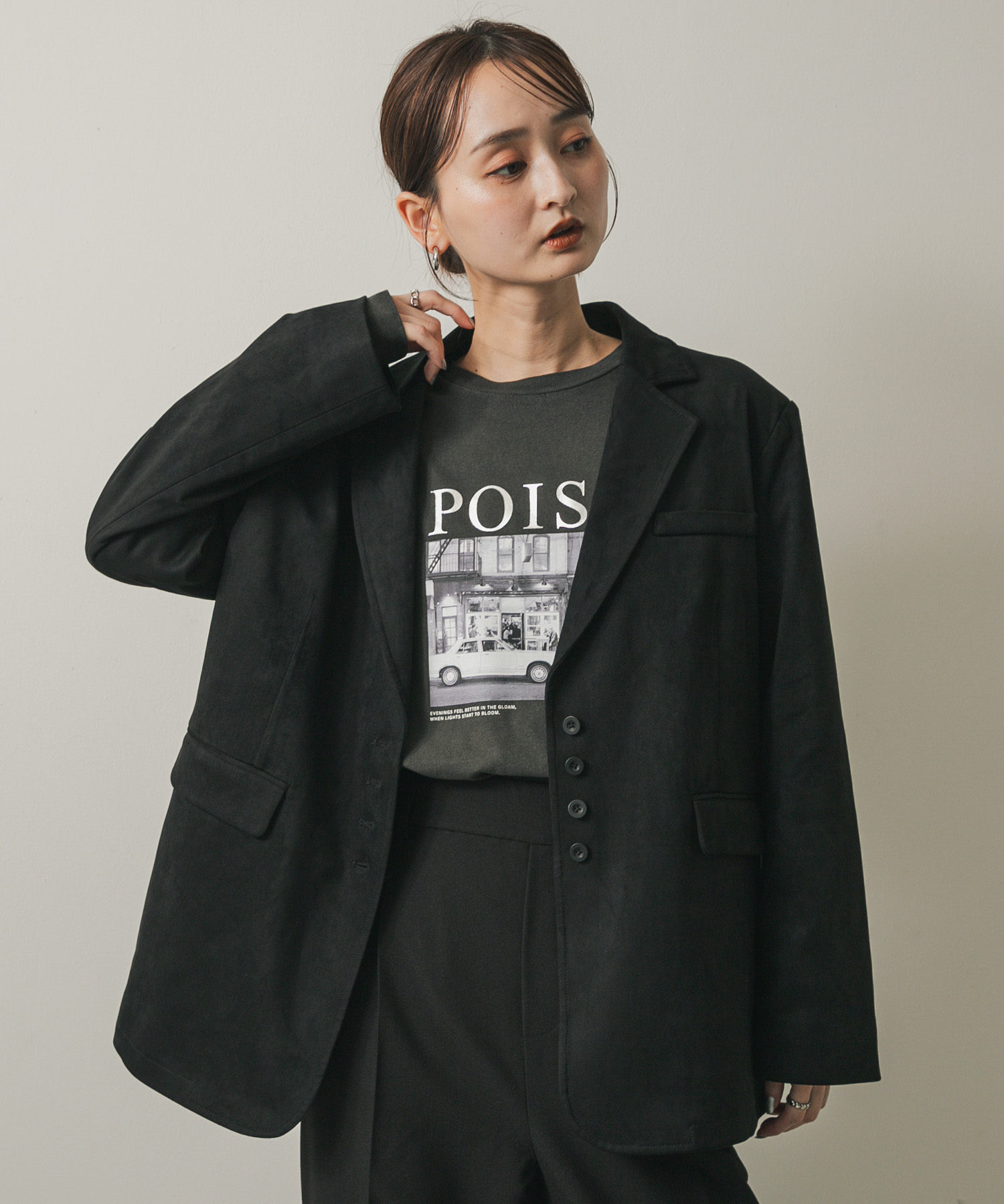 身長：169cm サイズ：one