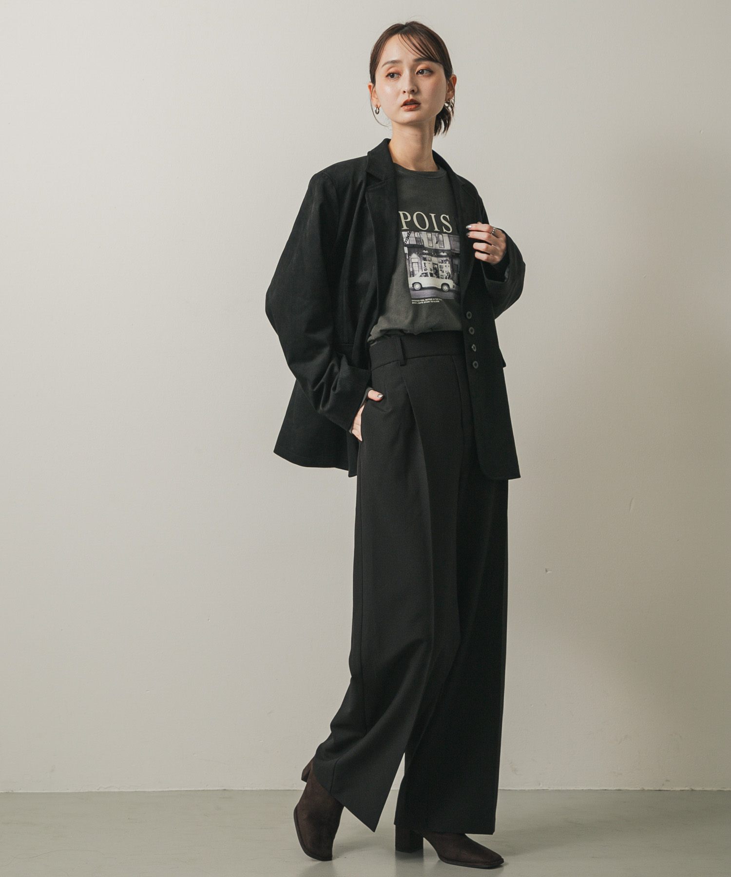 身長：169cm サイズ：one