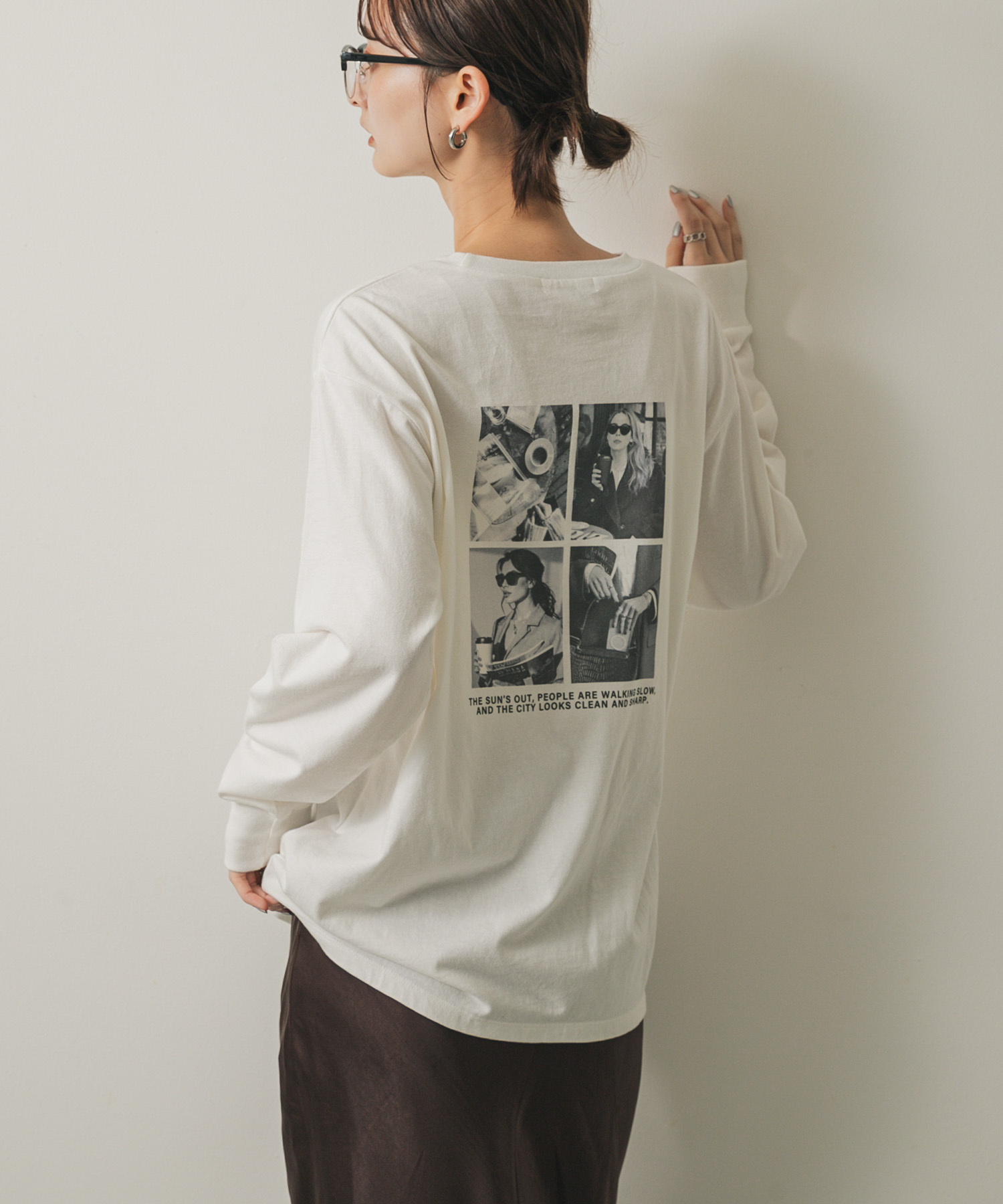 アソートフォトロングTシャツ