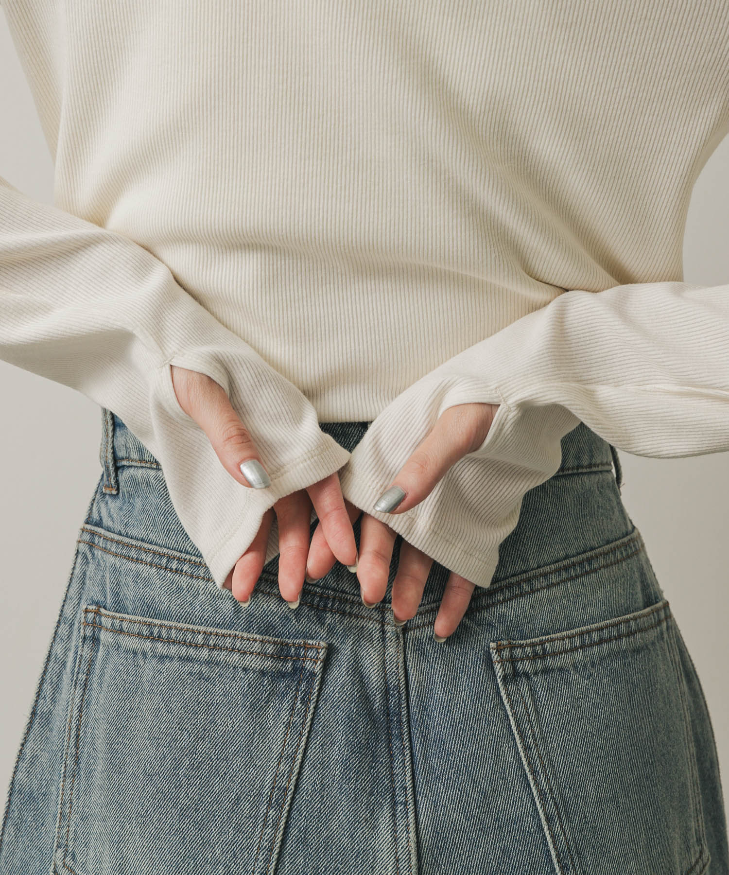 身長：169cm サイズ：one