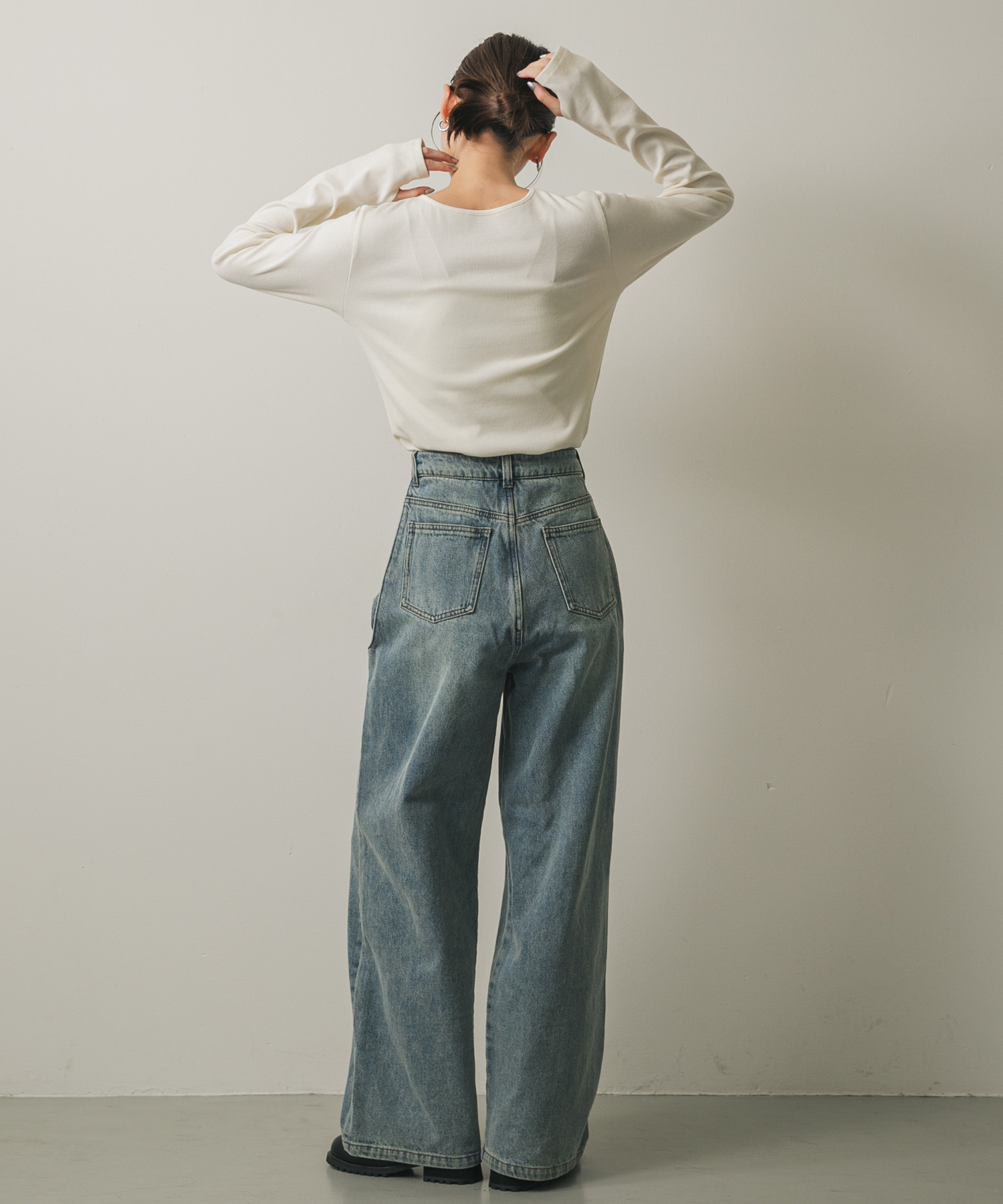 身長：169cm サイズ：one