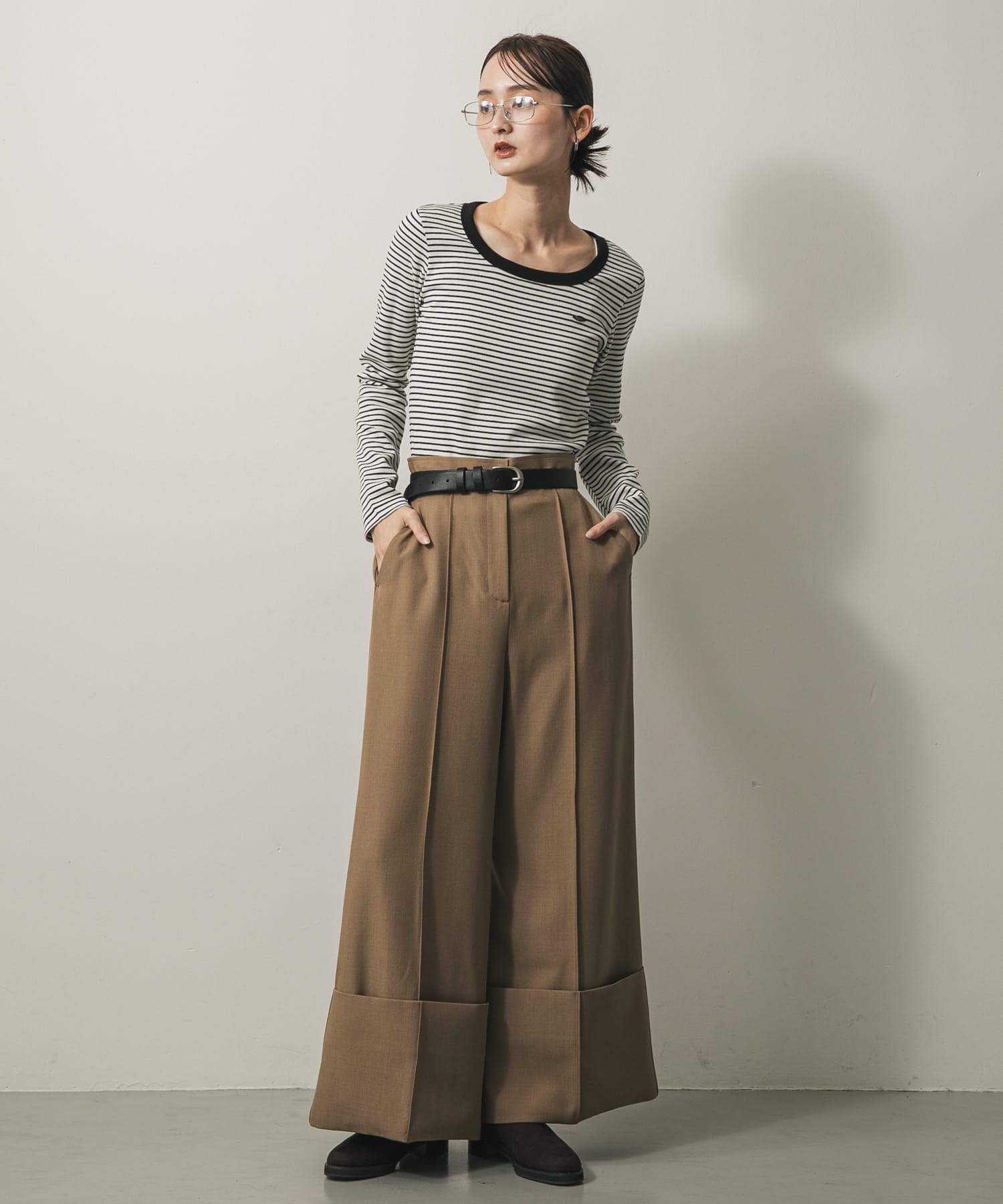 身長：169cm サイズ：one