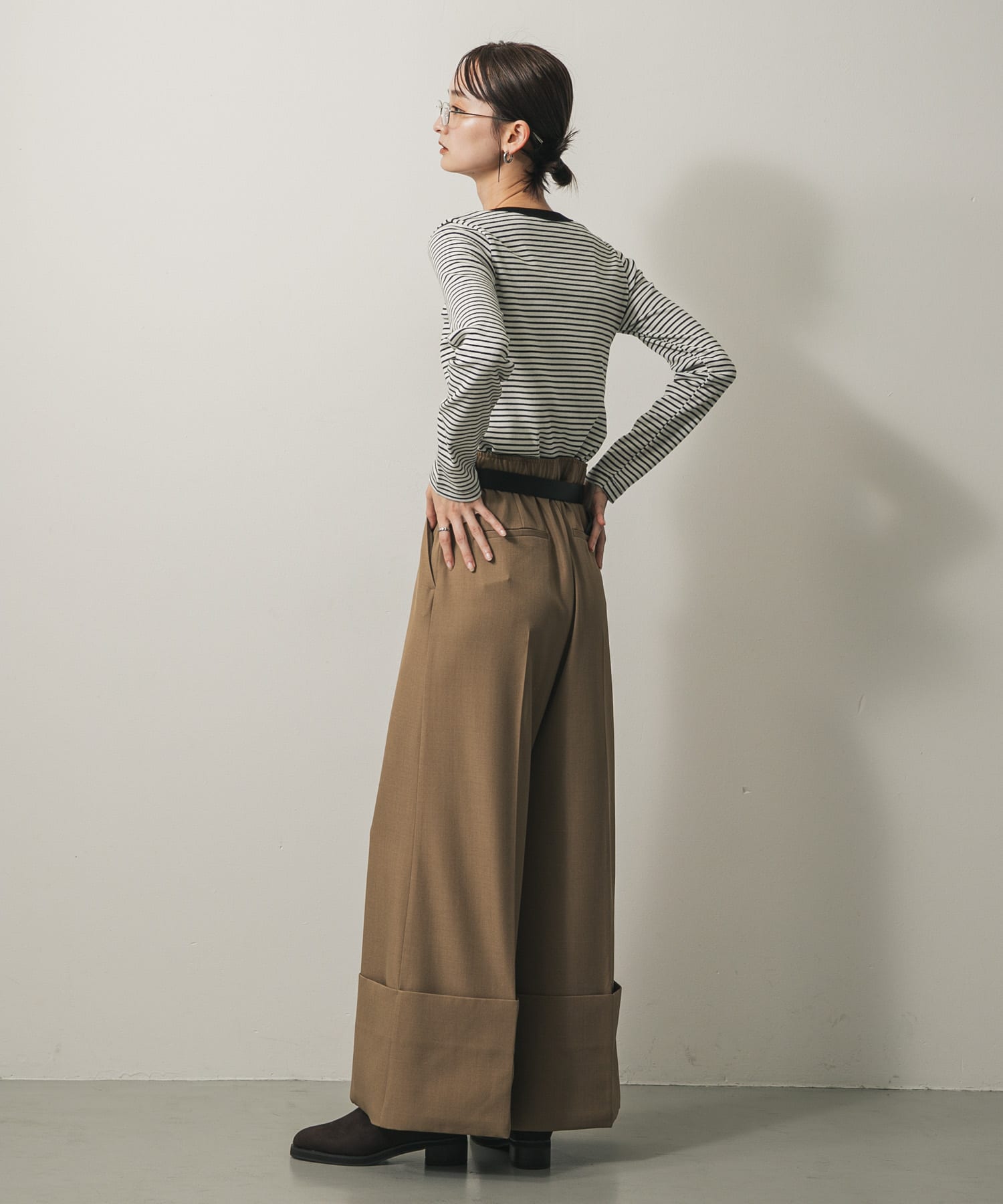 身長：169cm サイズ：one