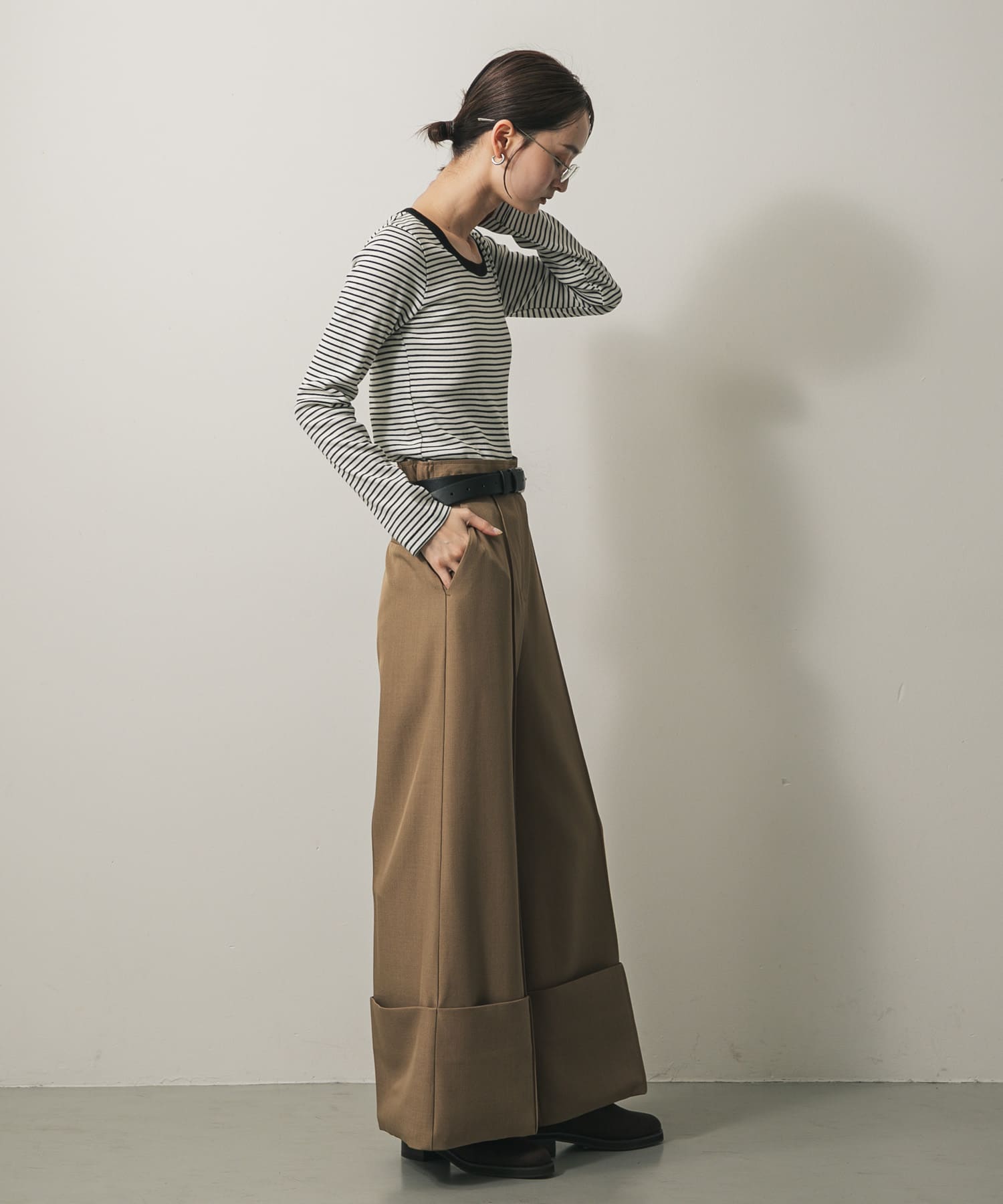 身長：169cm サイズ：one