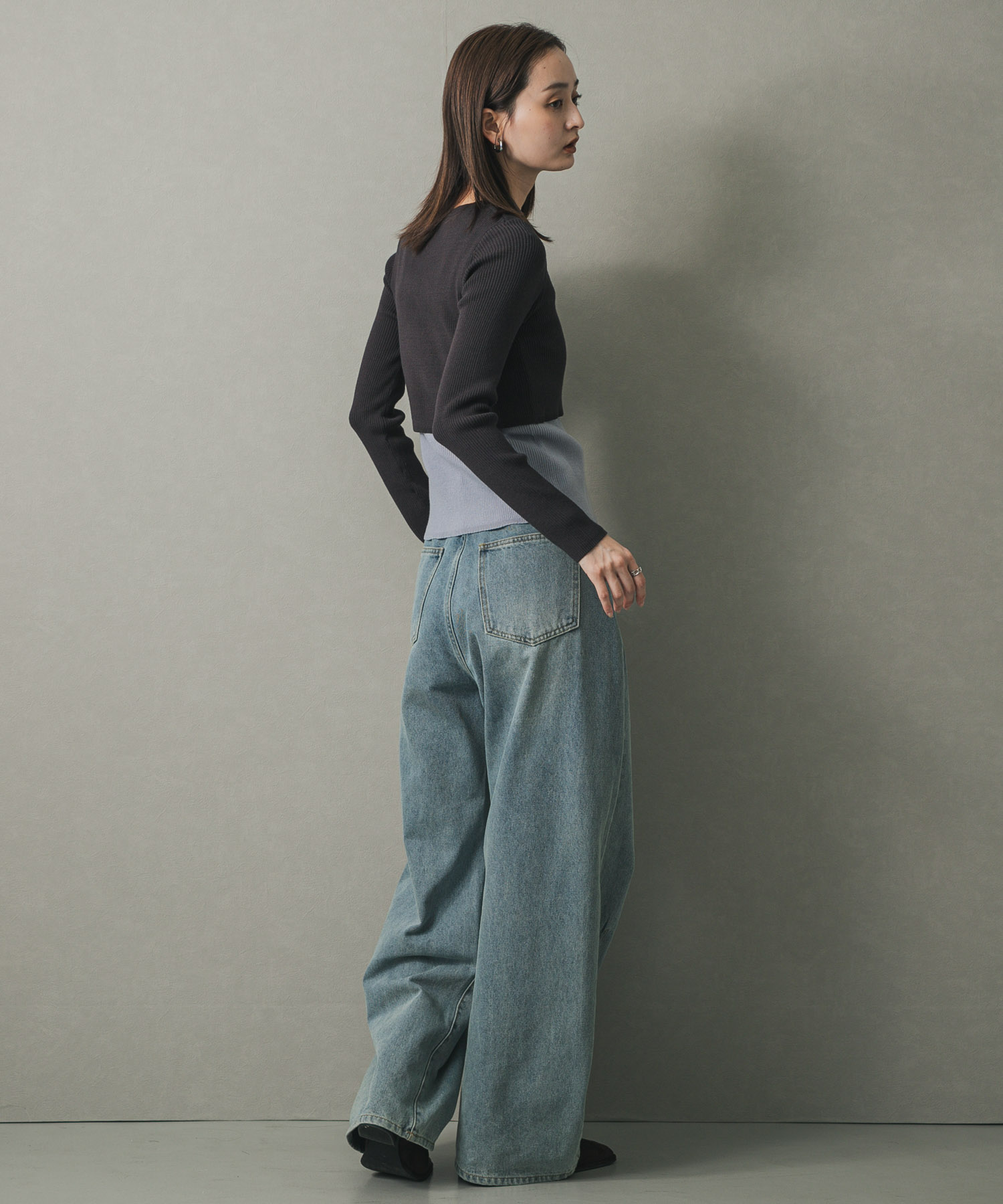 身長：169cm サイズ：one