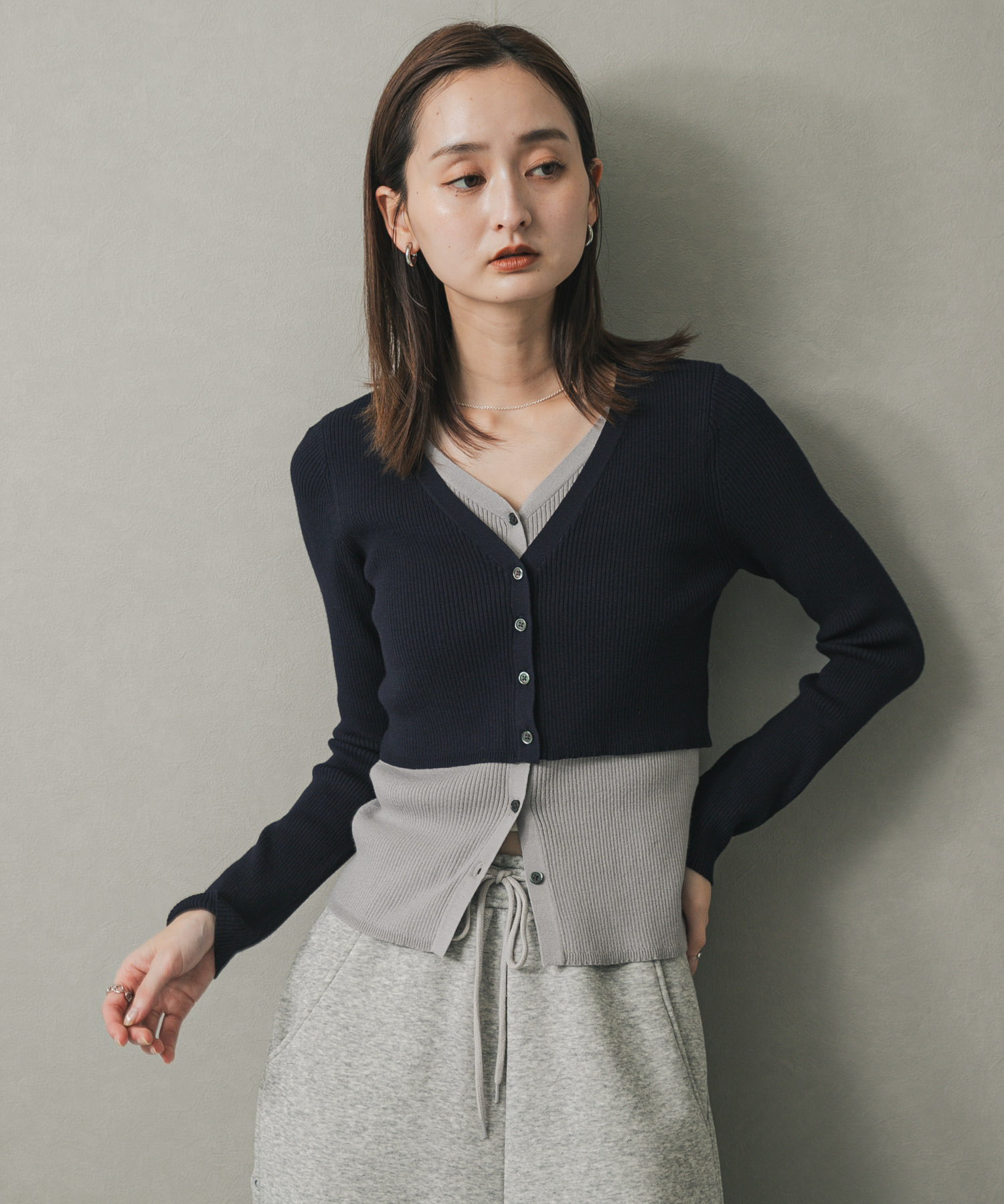 身長：169cm サイズ：one