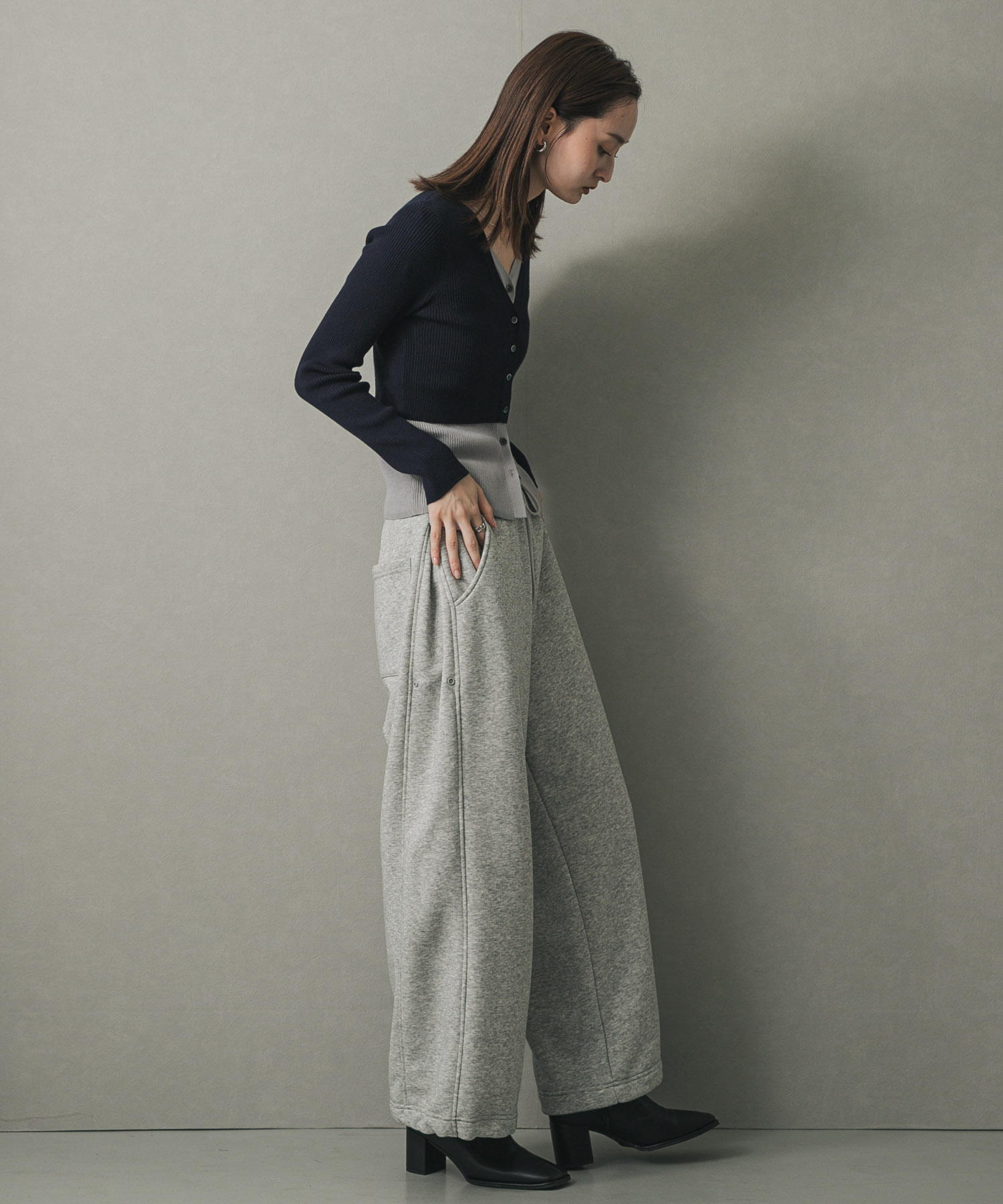 身長：169cm サイズ：one