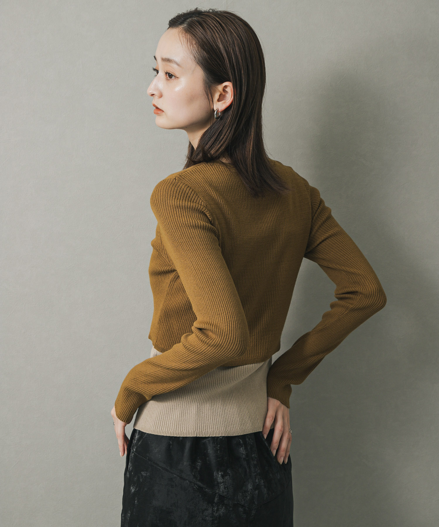 身長：169cm サイズ：one