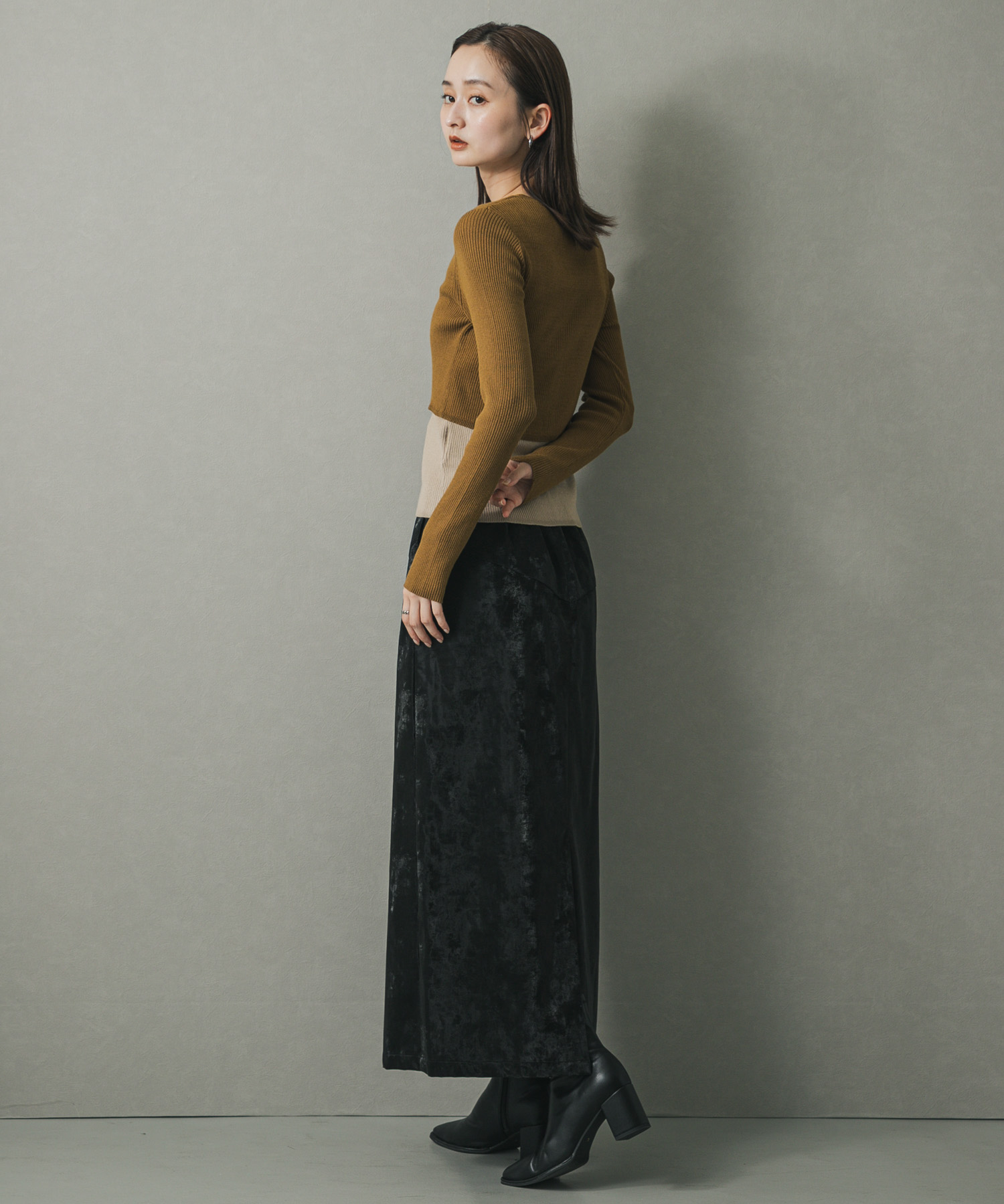 身長：169cm サイズ：one