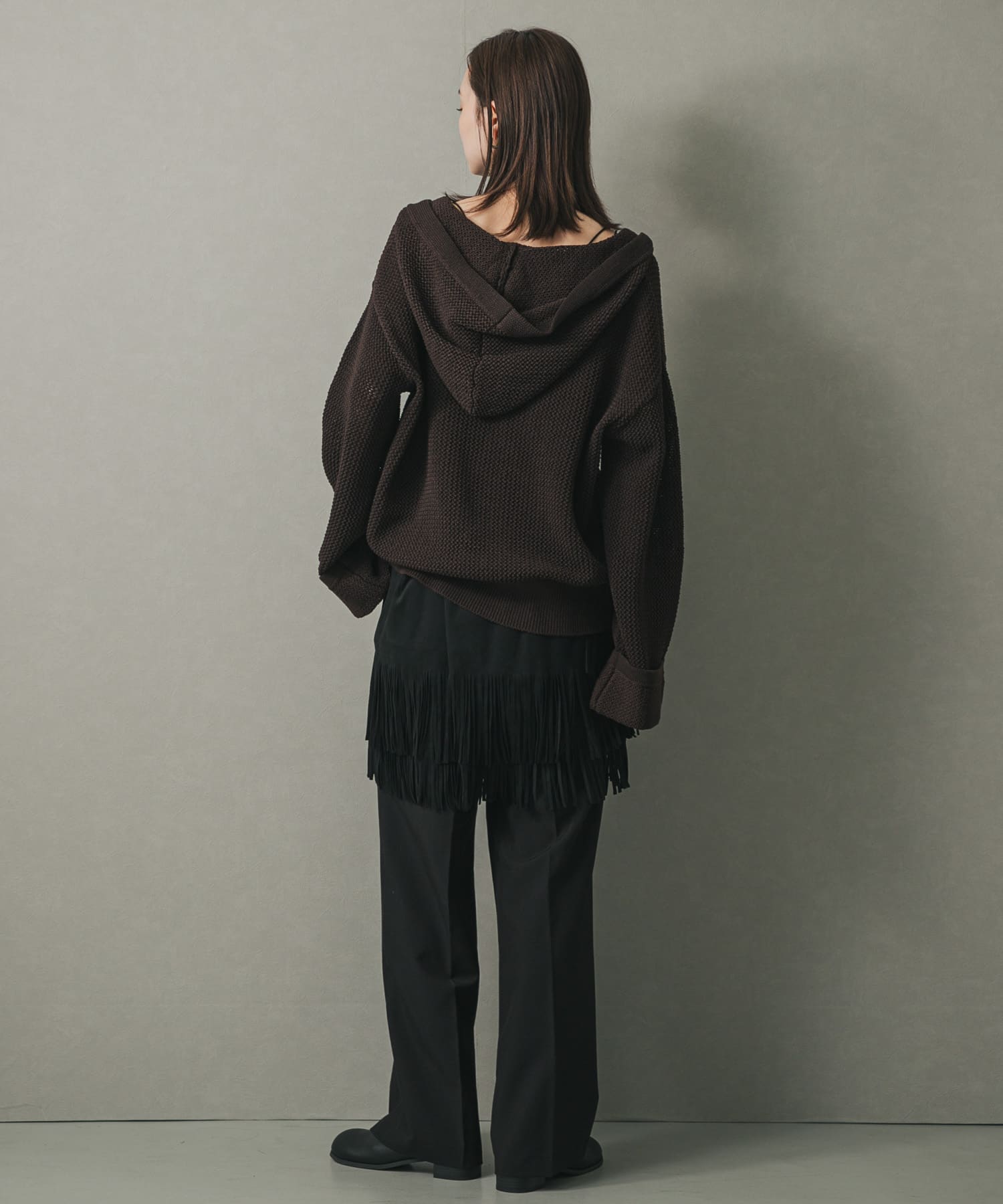 身長：169cm サイズ：one
