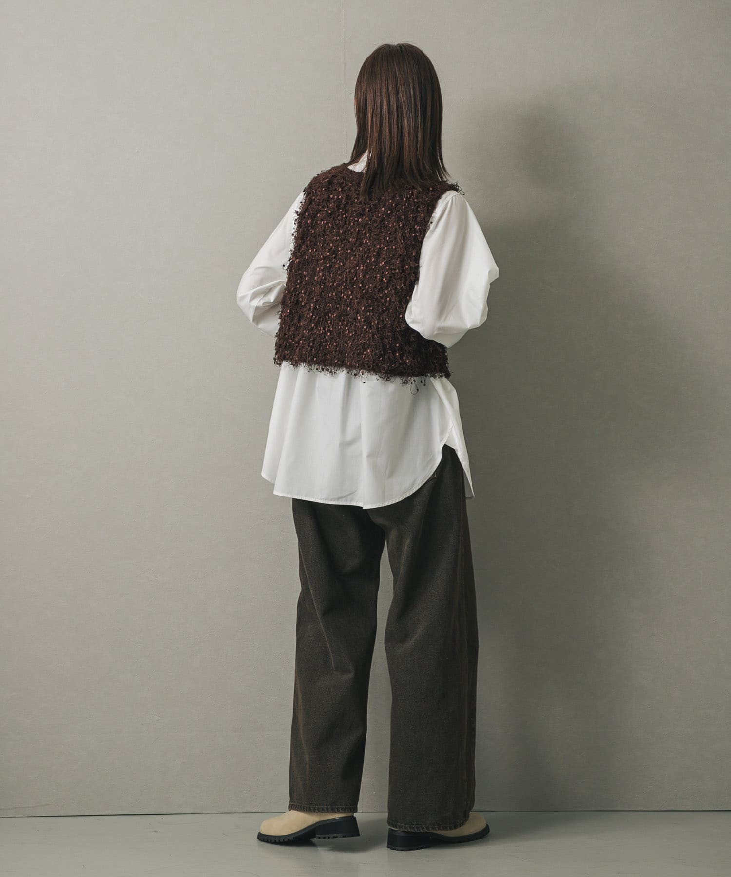 身長：169cm サイズ：one