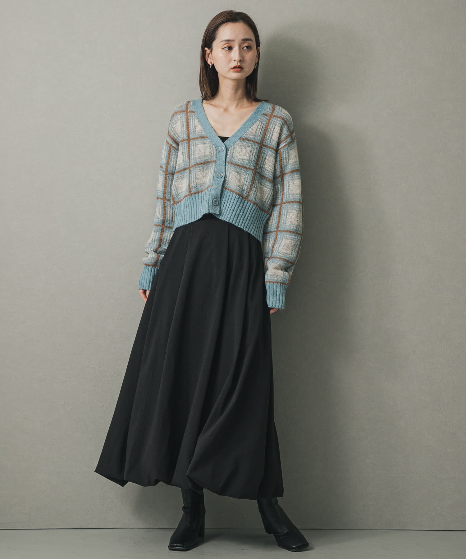身長：169cm サイズ：one