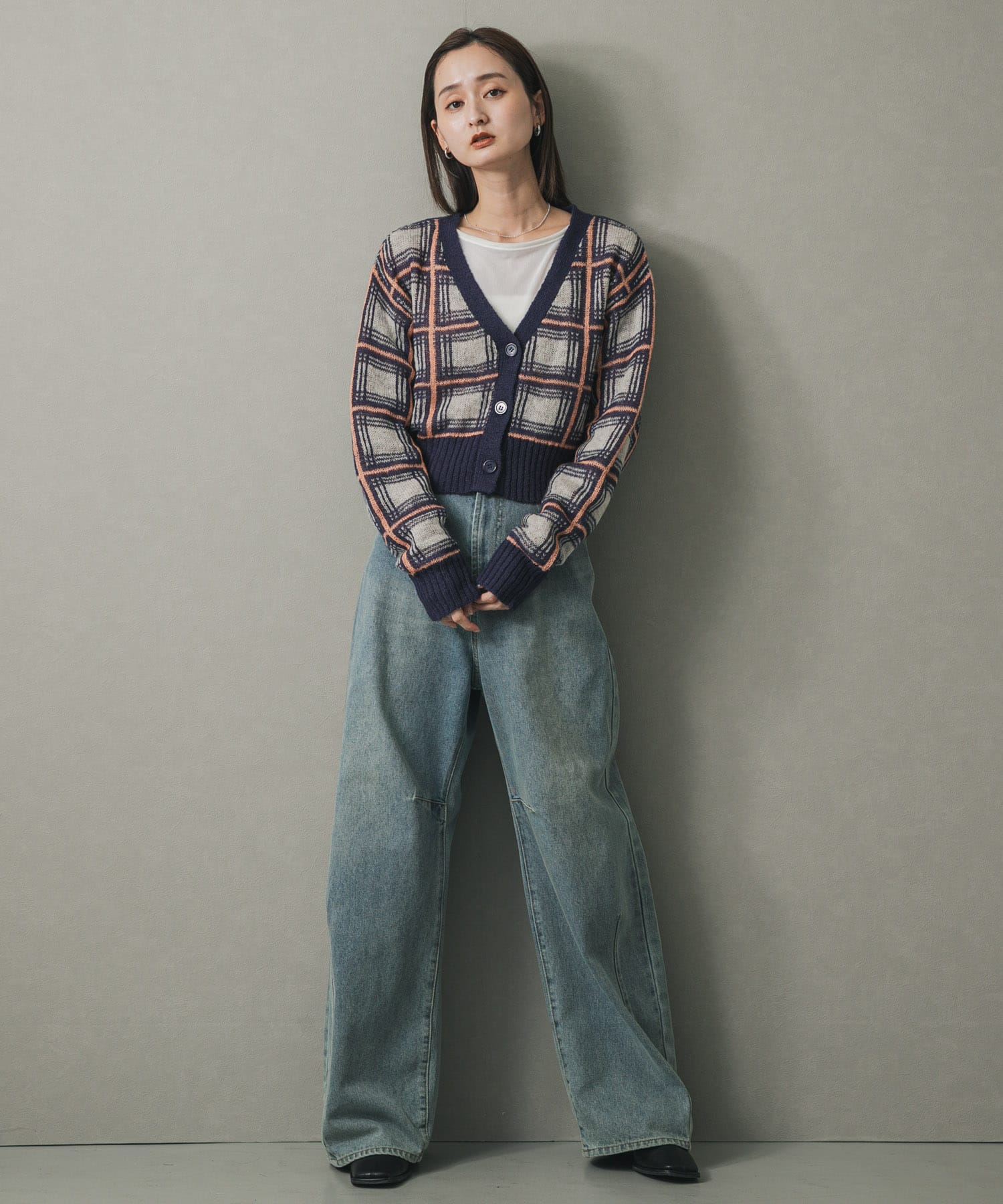 身長：169cm サイズ：one