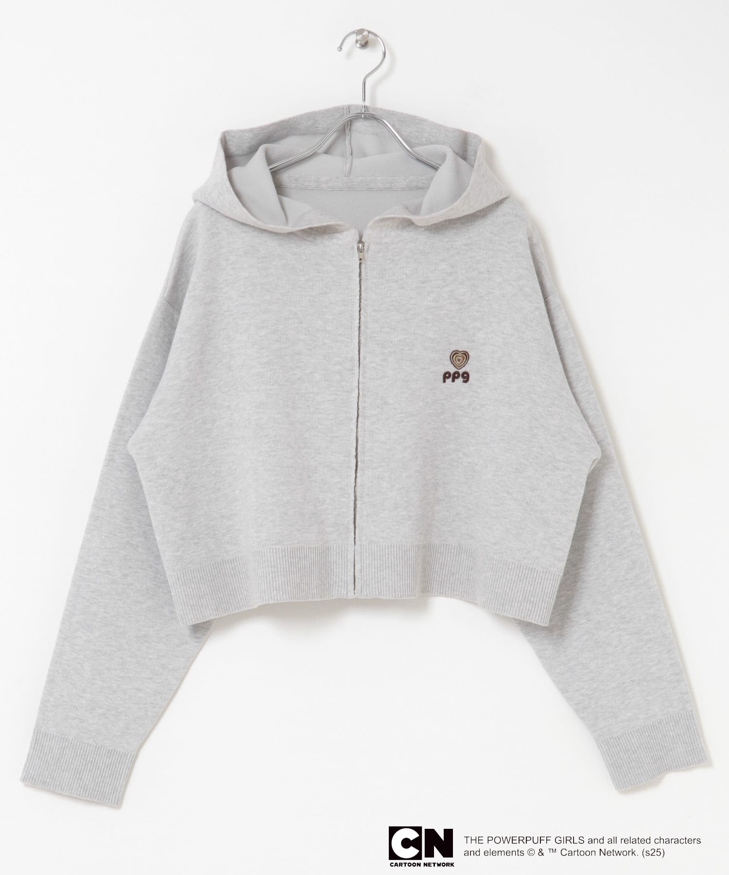 別注』PPG / SENSE OF PLACE ZIPニットパーカー(one GRAY