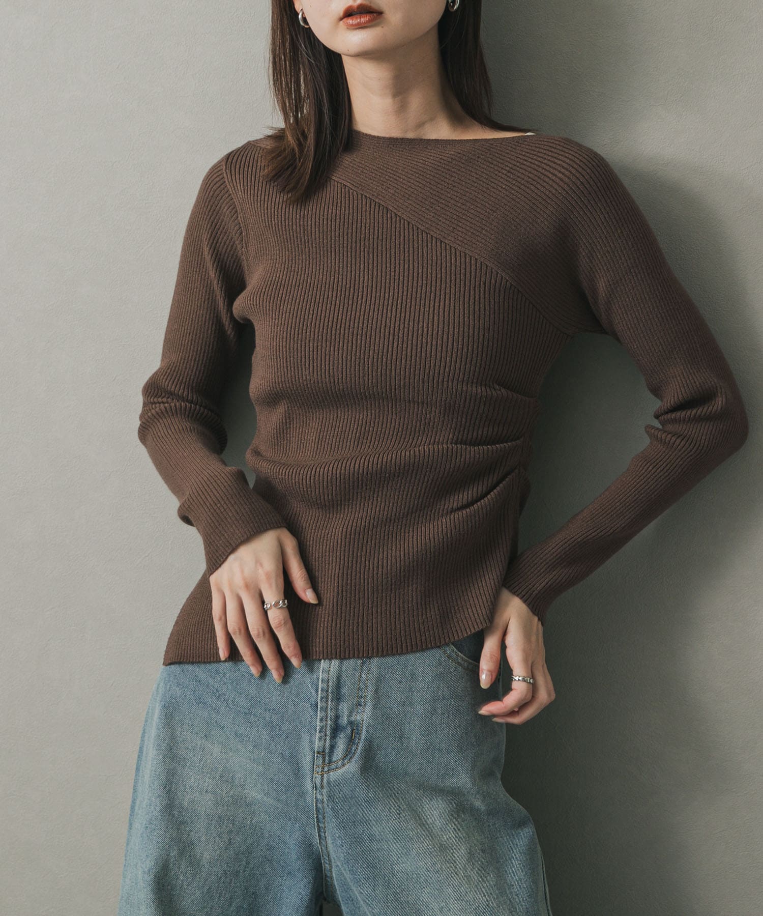 身長：169cm サイズ：one