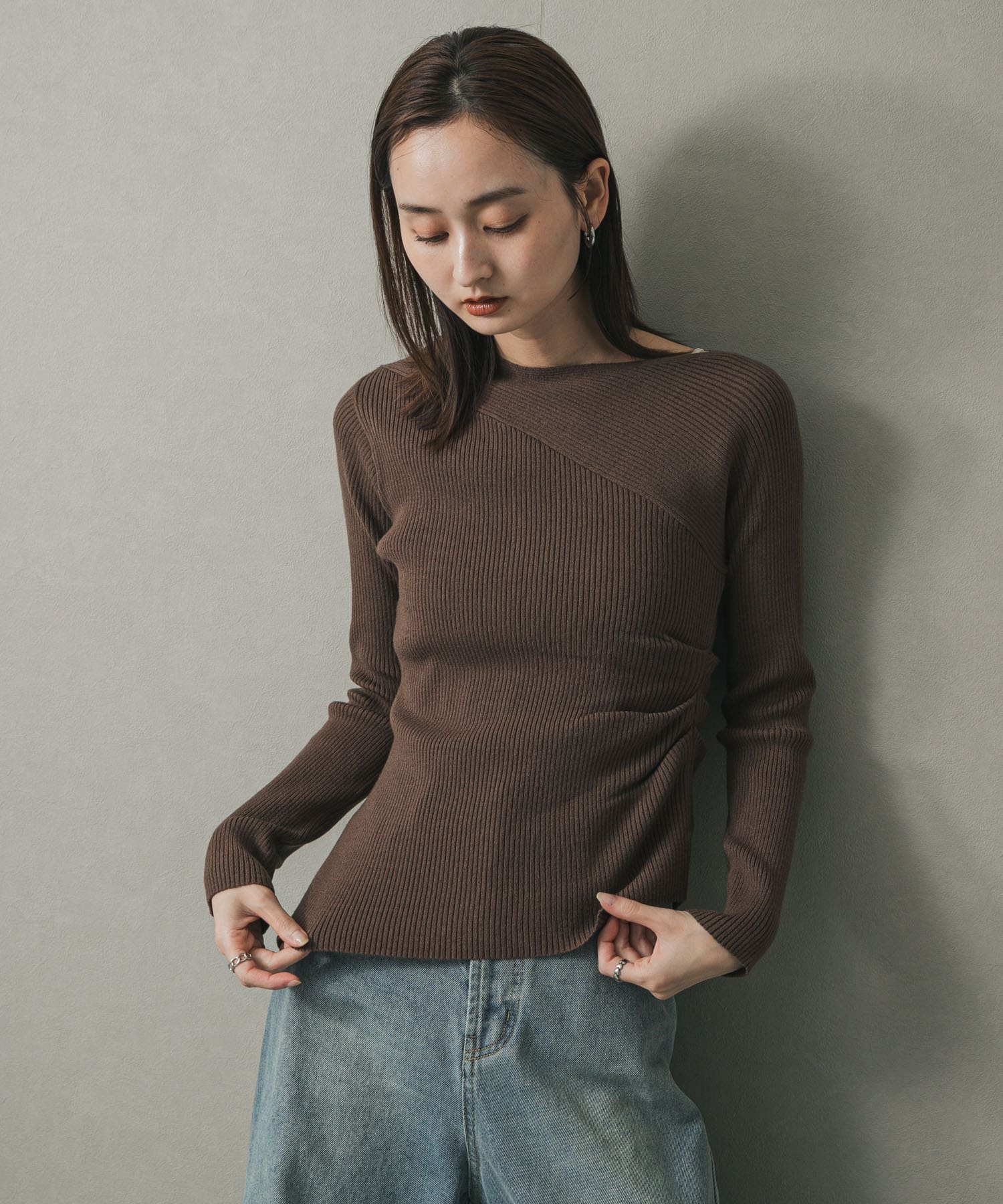 身長：169cm サイズ：one