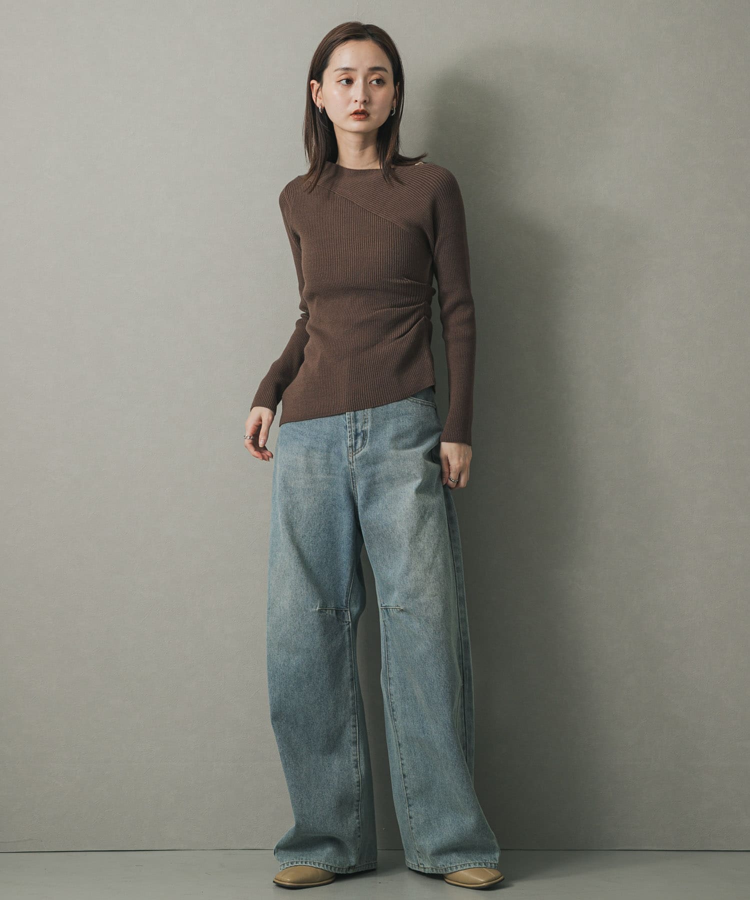 身長：169cm サイズ：one