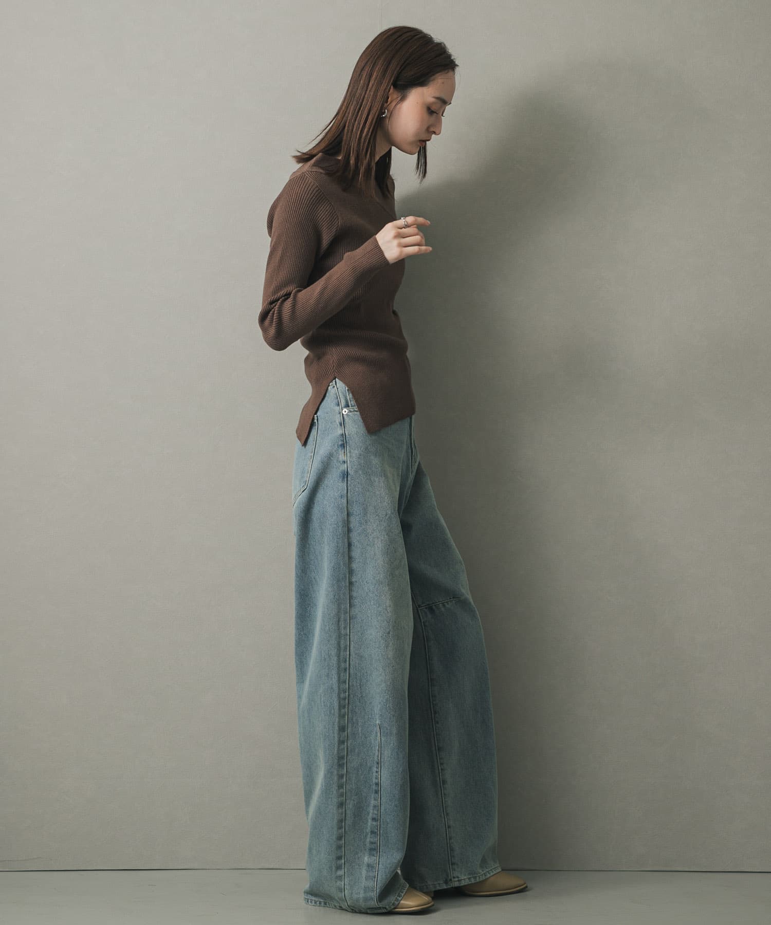 身長：169cm サイズ：one