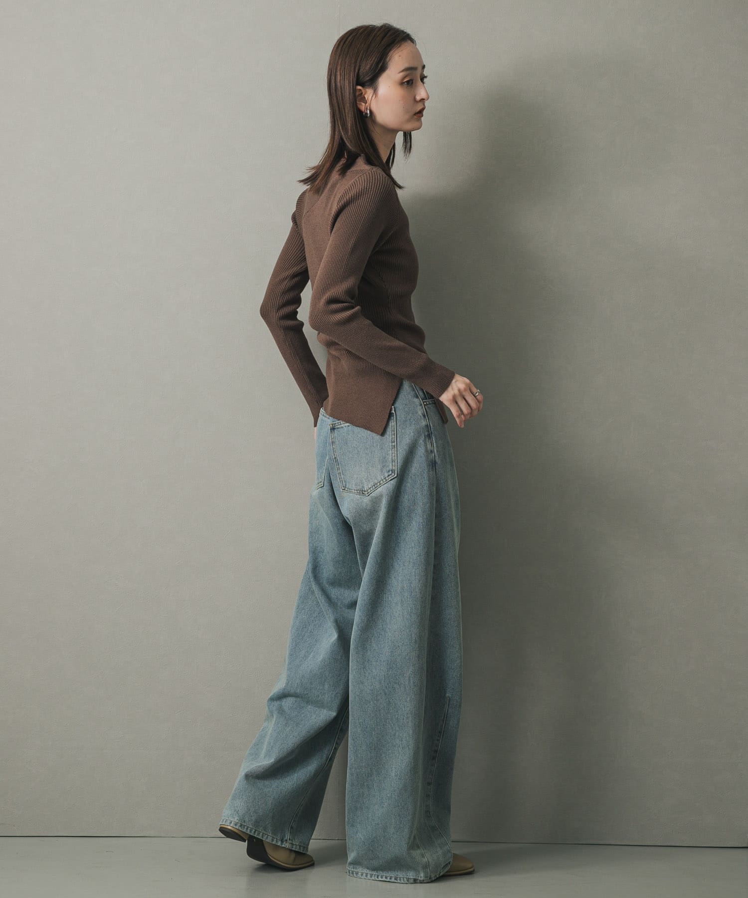 身長：169cm サイズ：one