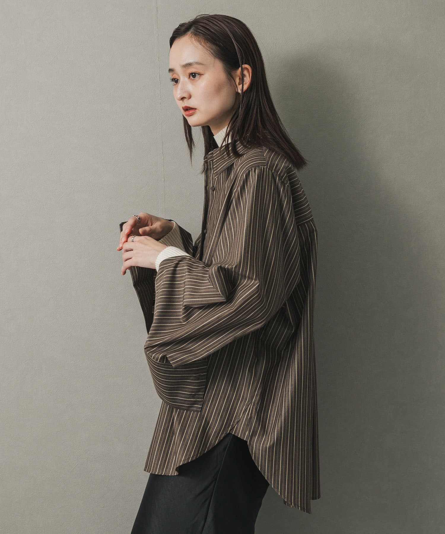 身長：169cm サイズ：one