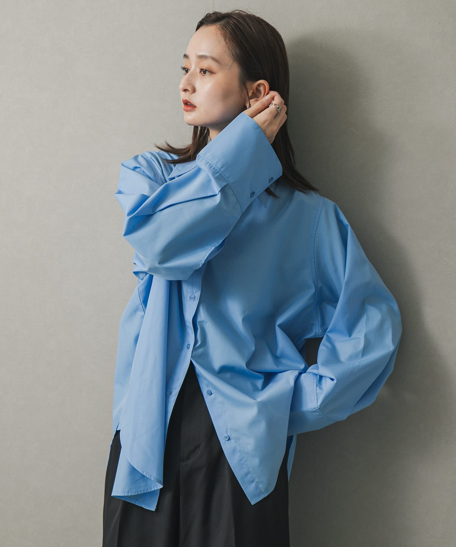 身長：169cm サイズ：one