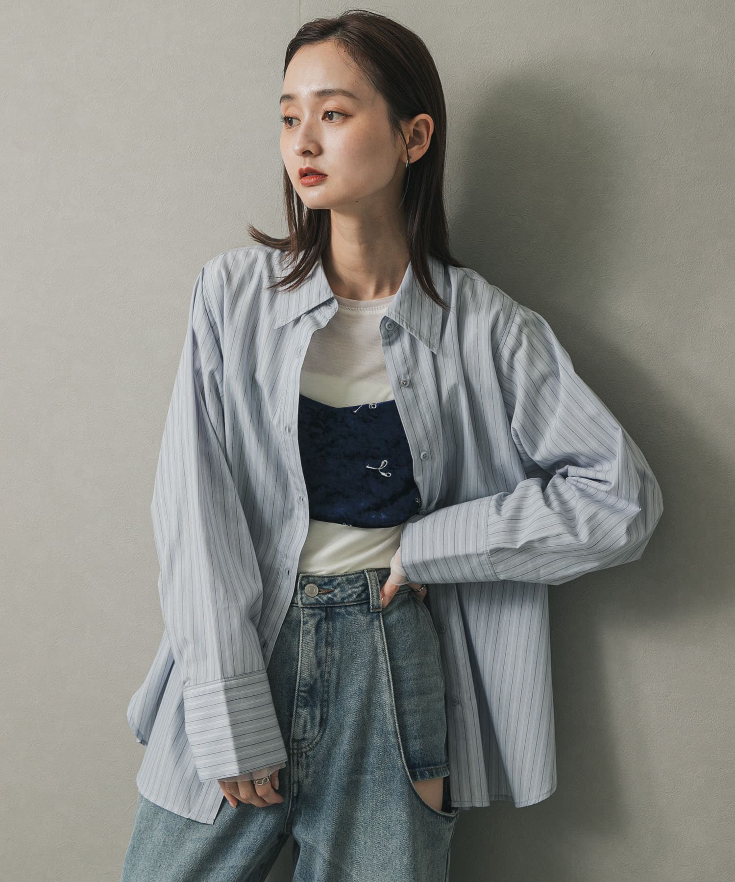 身長：169cm サイズ：one