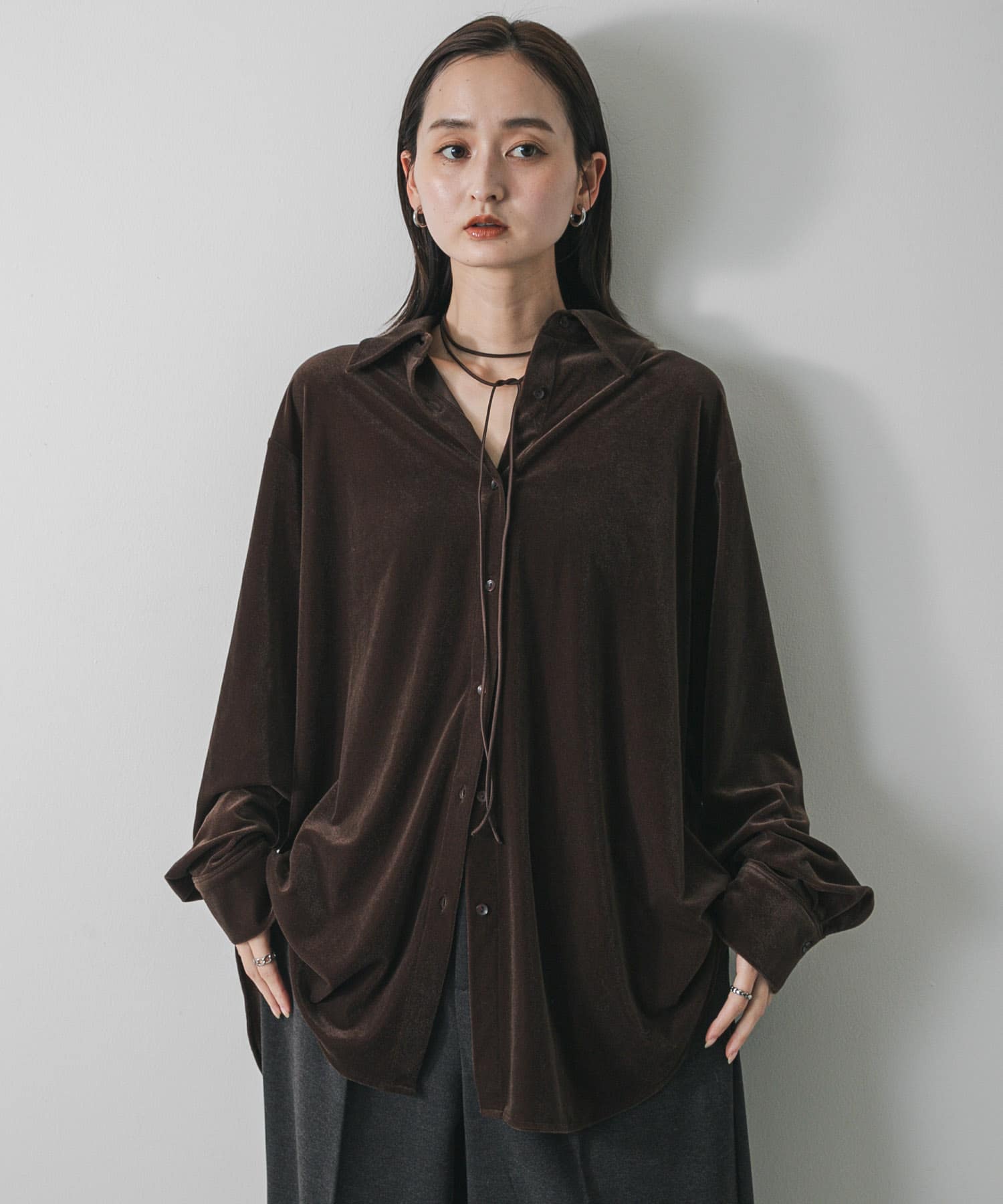身長：169cm サイズ：one