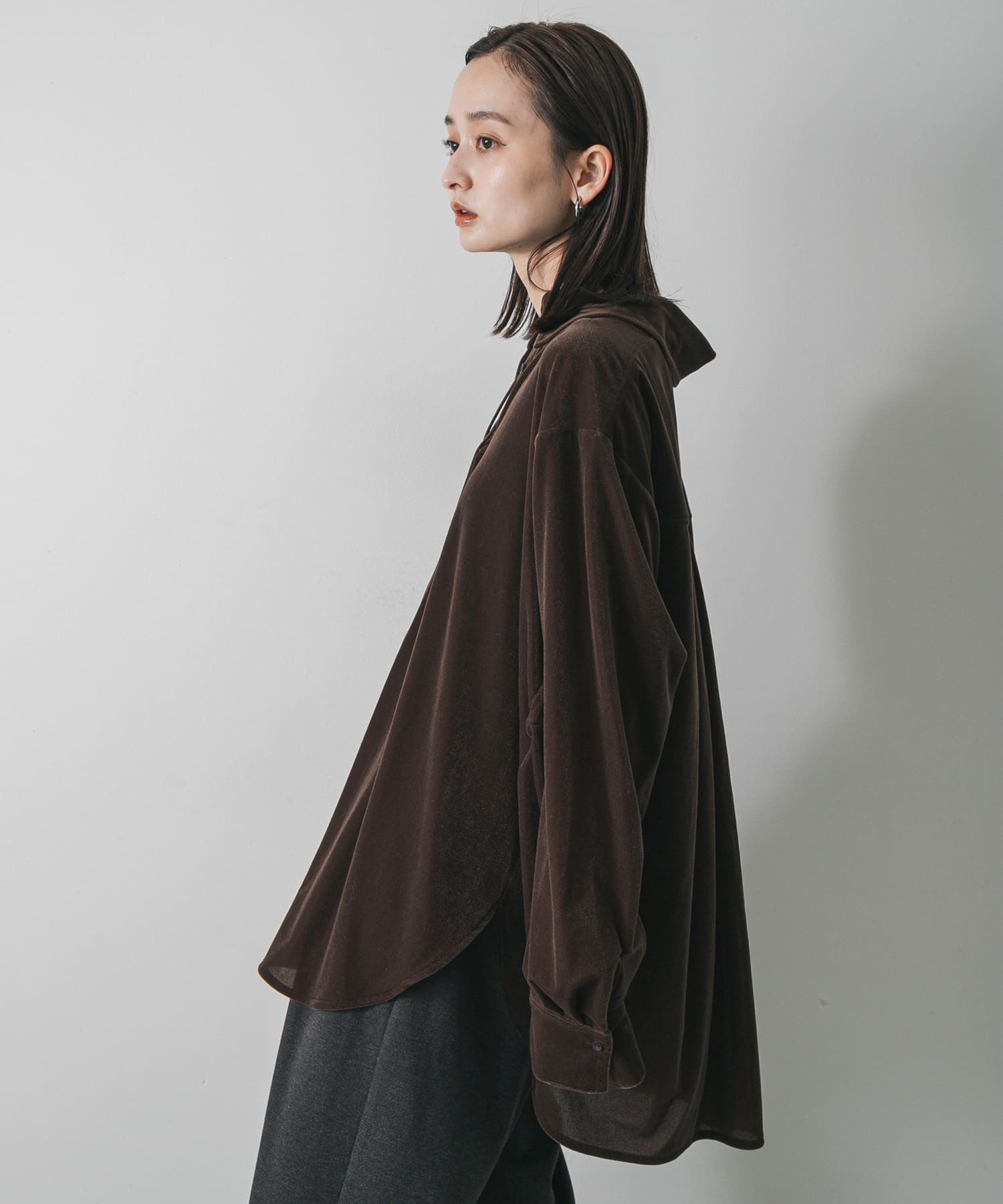 身長：169cm サイズ：one