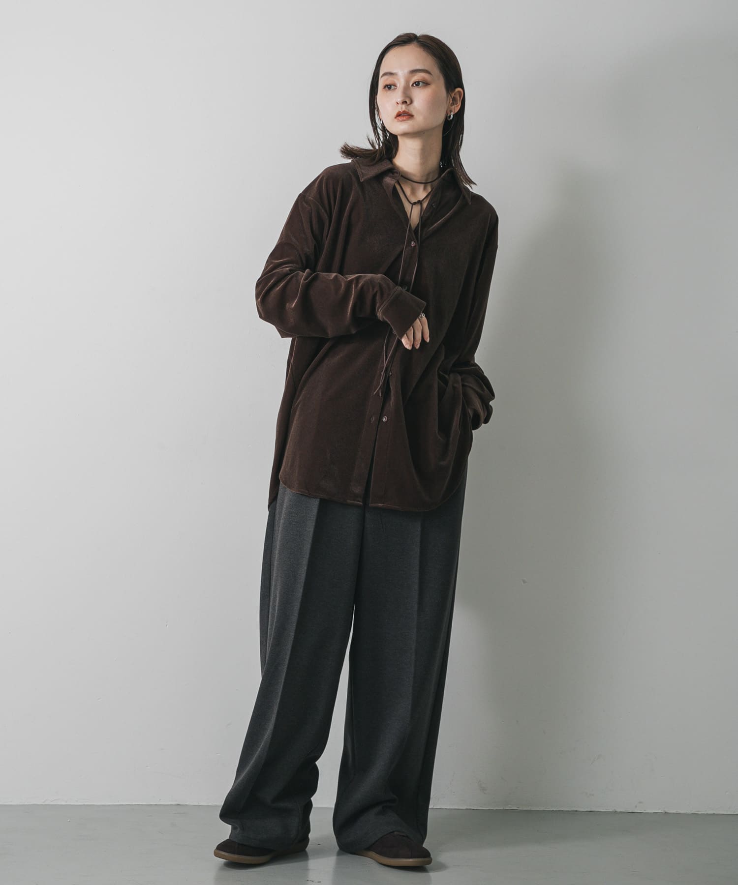 身長：169cm サイズ：one