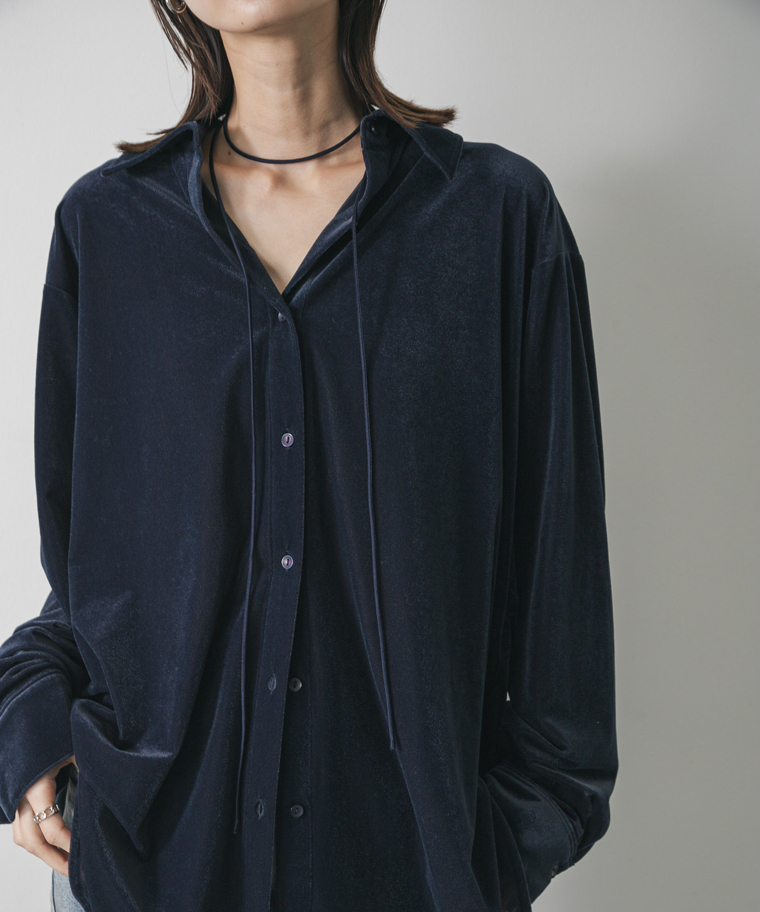 マルチコードツキベロアシャツ