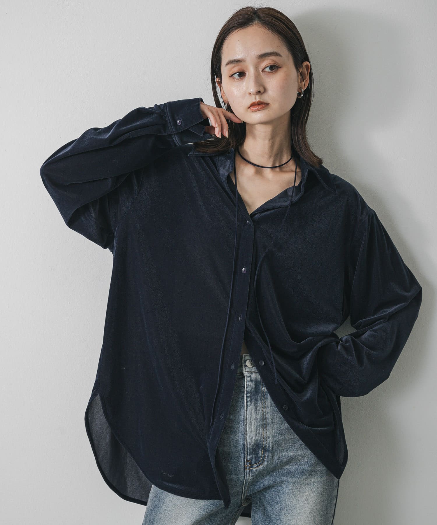 身長：169cm サイズ：one