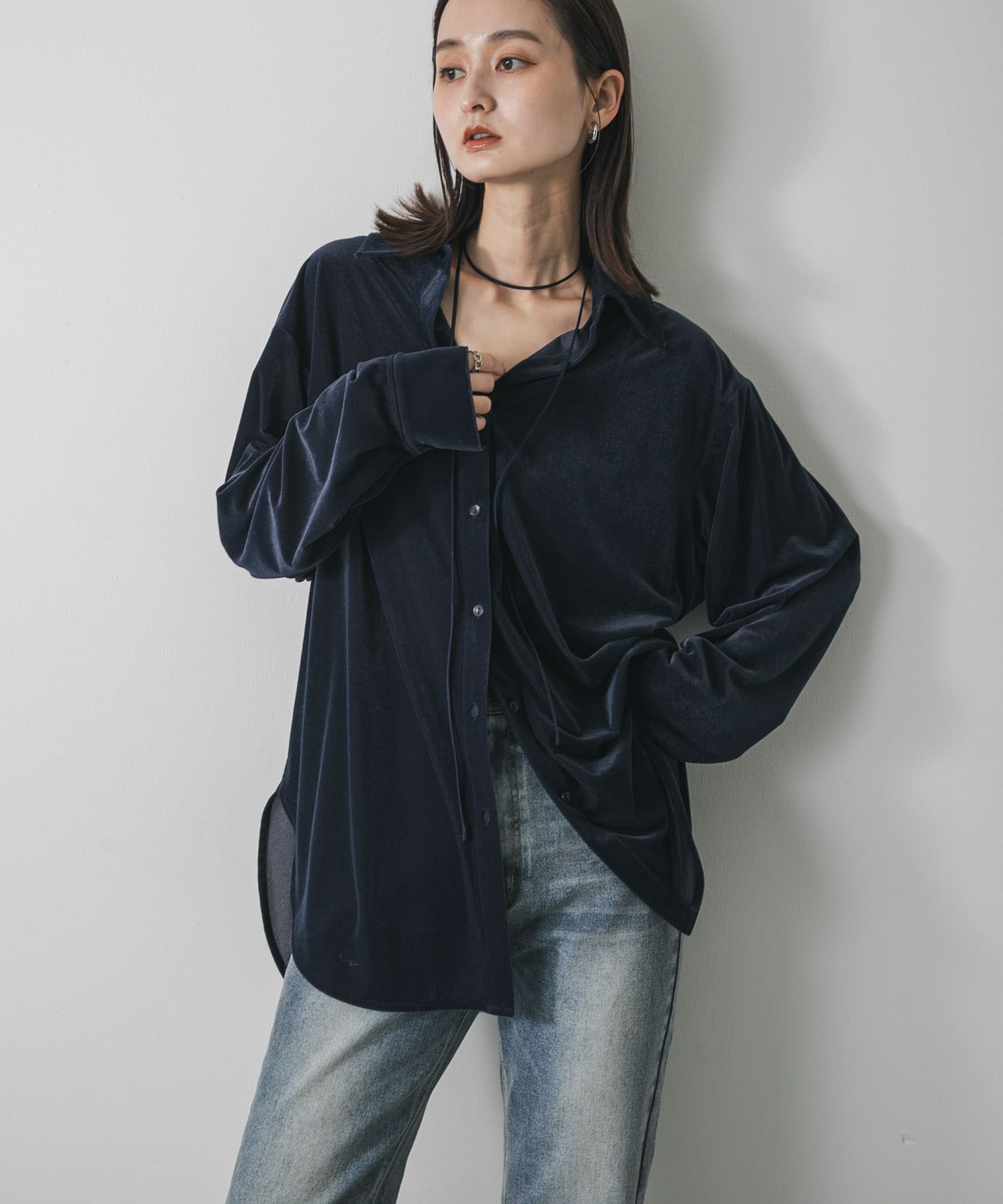 身長：169cm サイズ：one