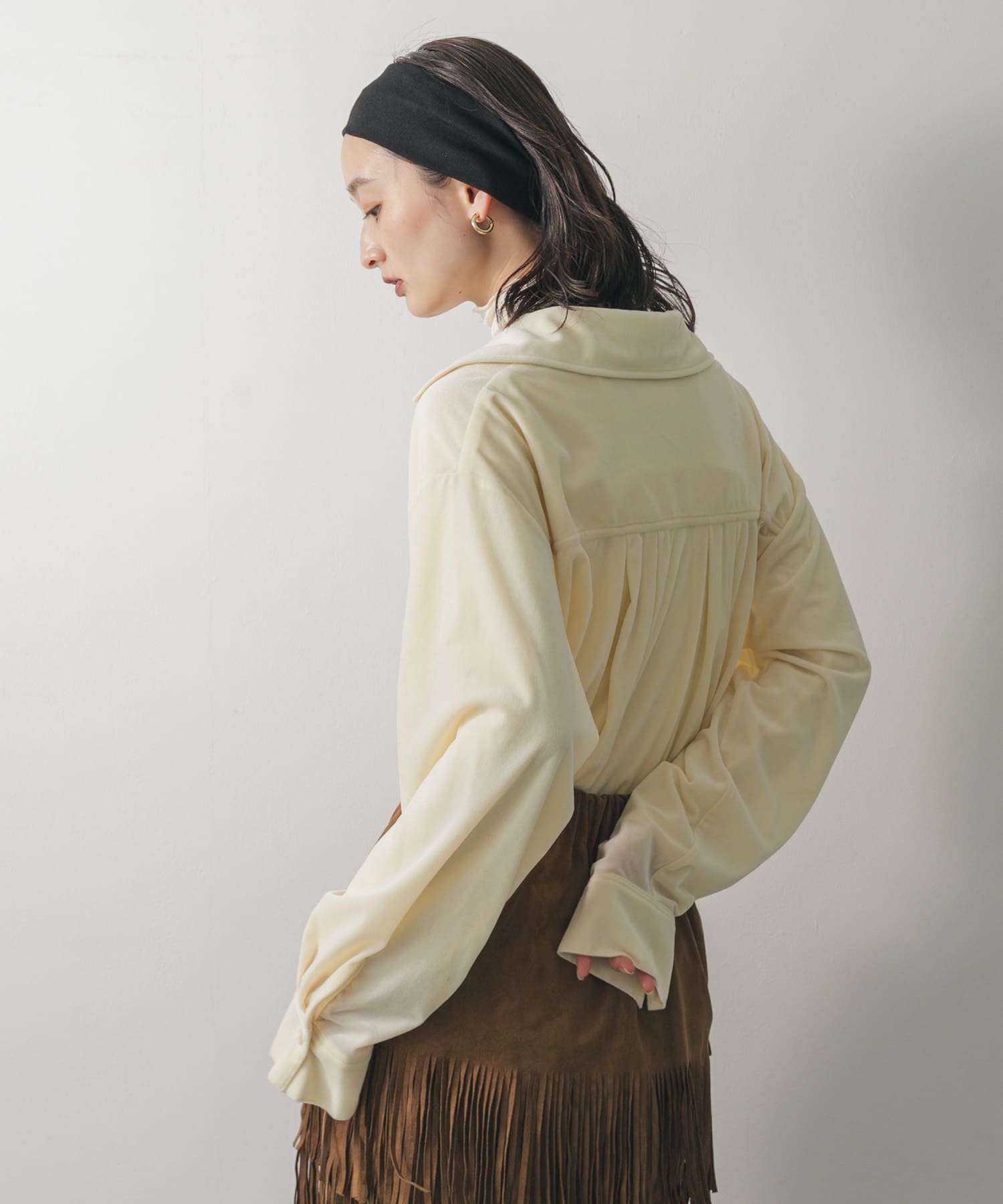 身長：169cm サイズ：one