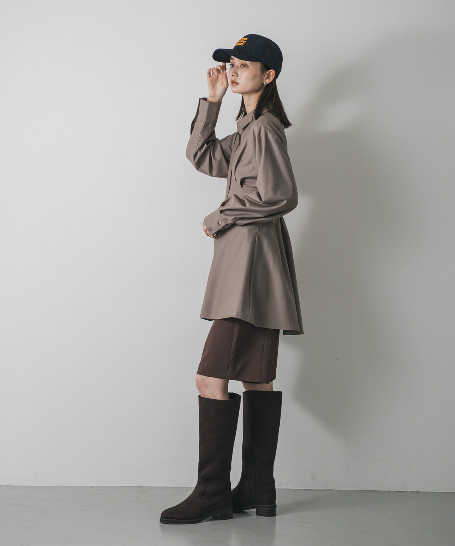 身長：169cm サイズ：one