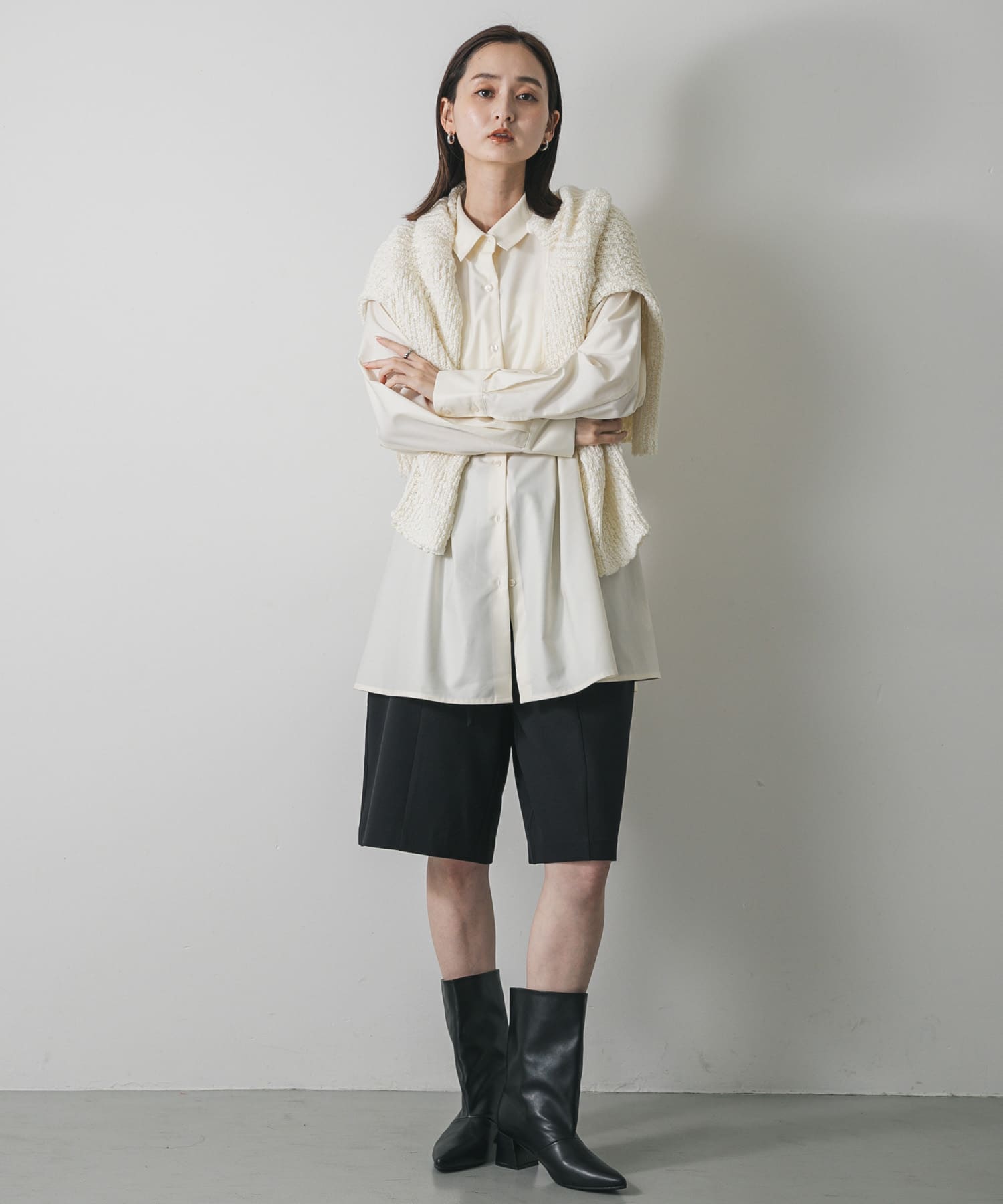 身長：169cm サイズ：one