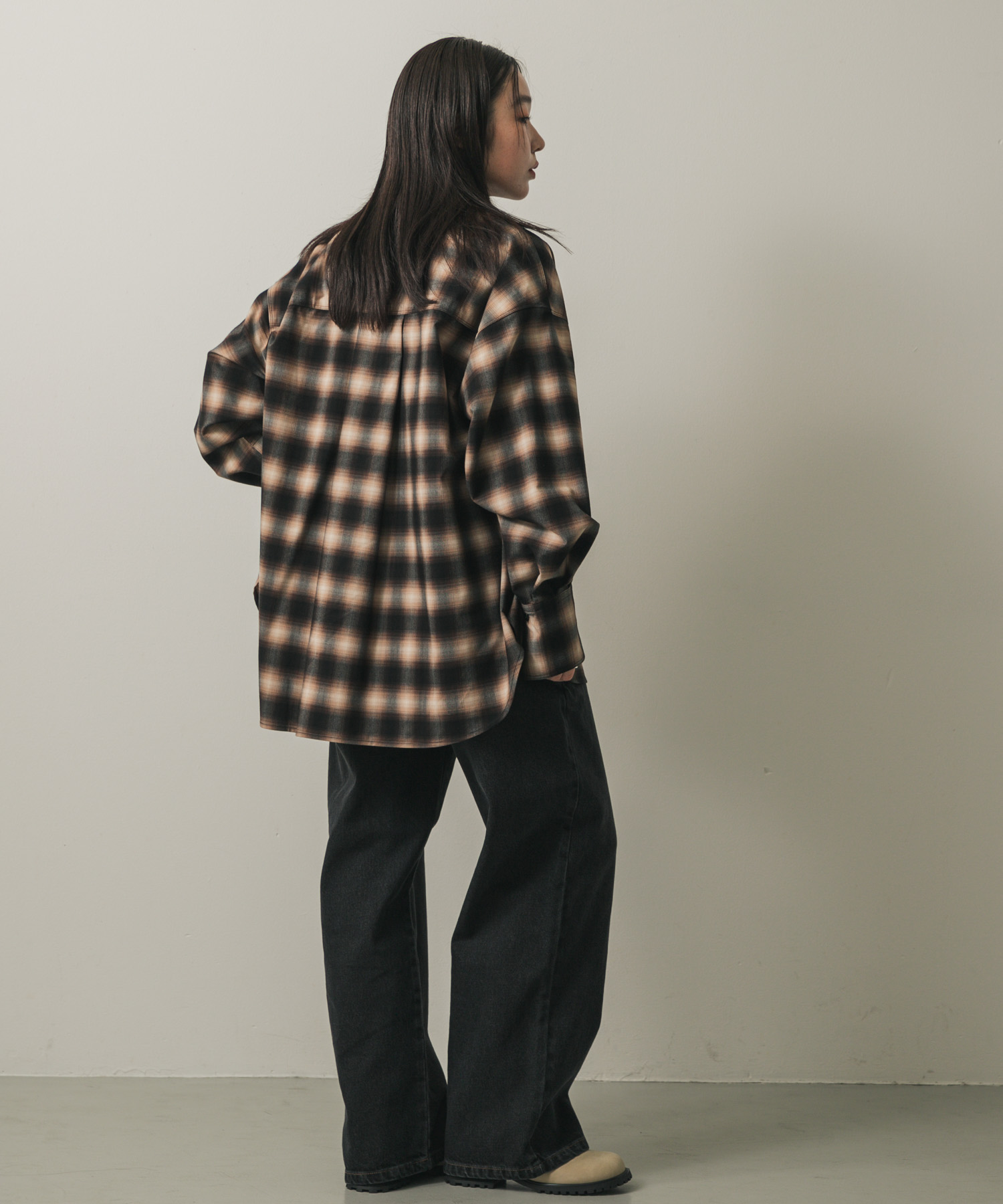 身長：158cm サイズ：one