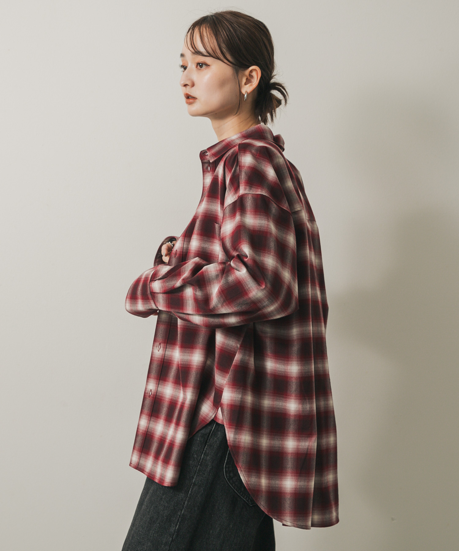 身長：169cm サイズ：one