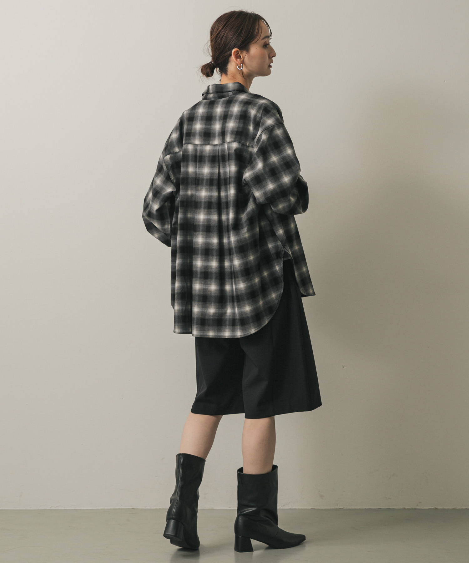 身長：169cm サイズ：one