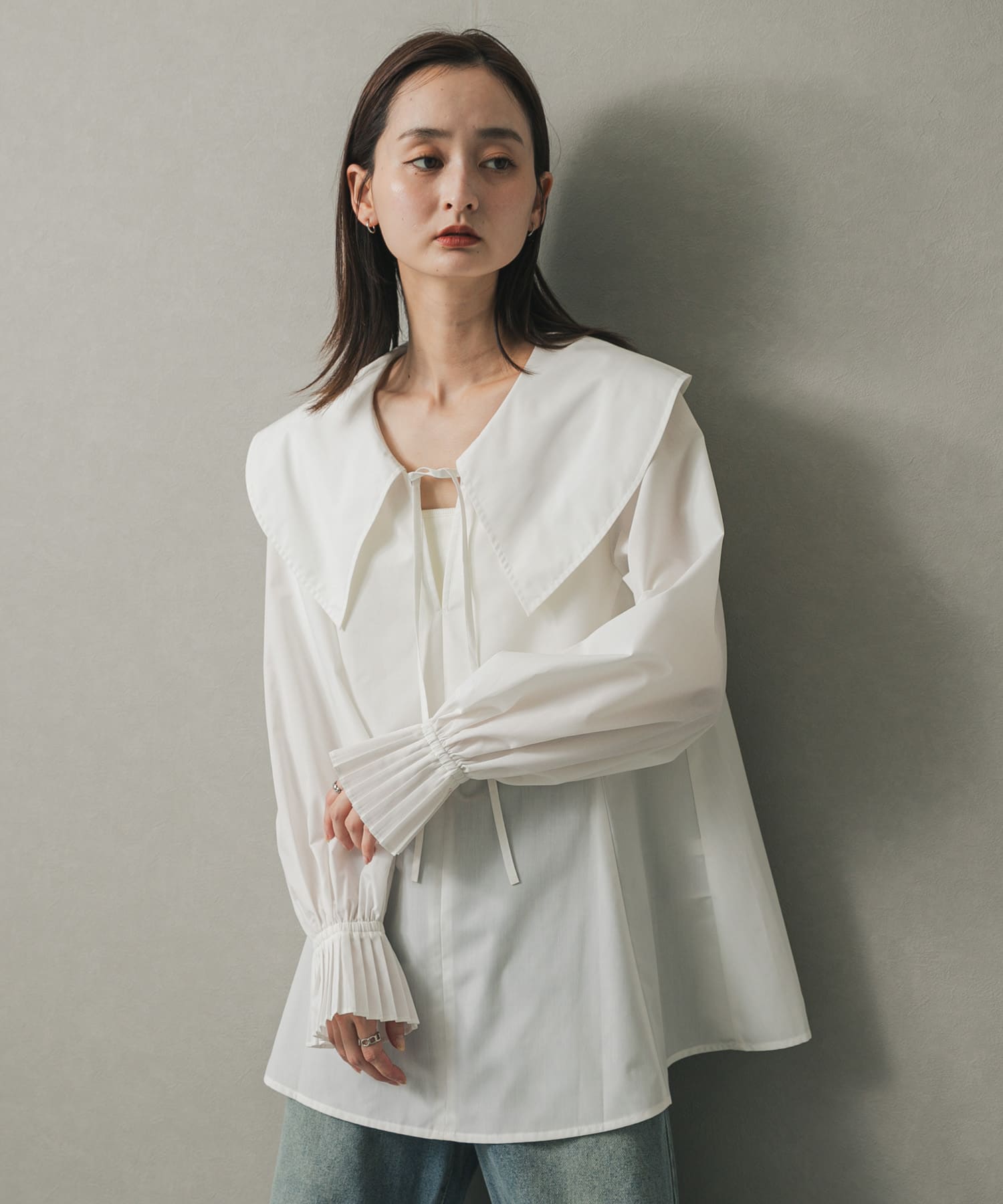 身長：169cm サイズ：one