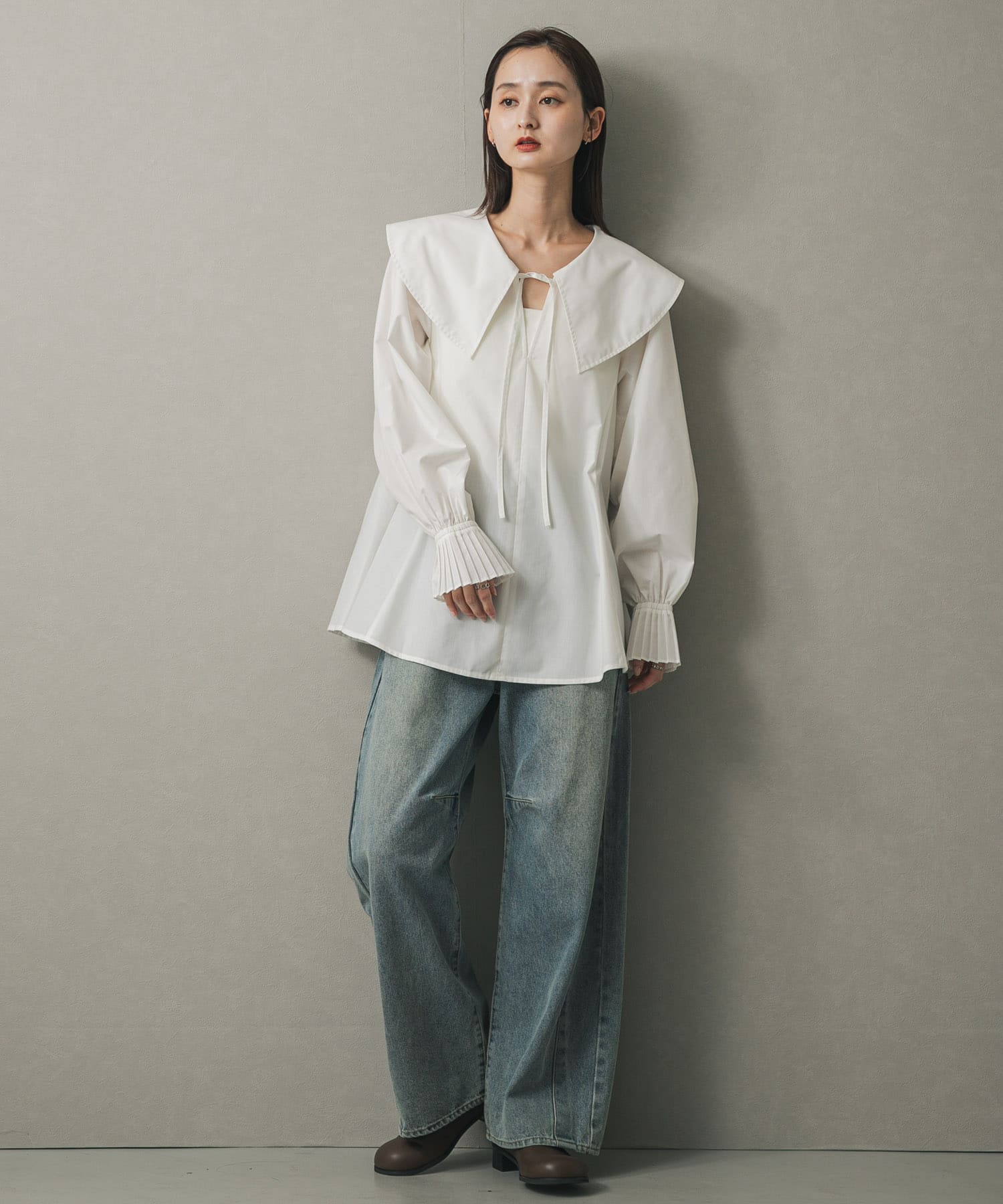 身長：169cm サイズ：one